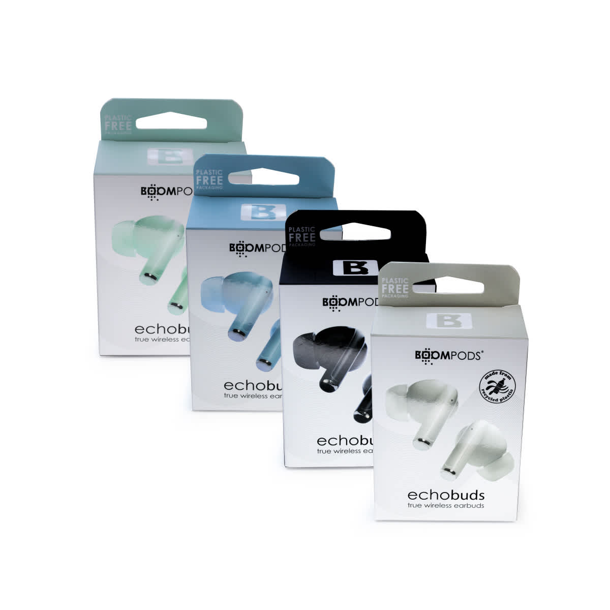 echobuds 'recycled plastic'