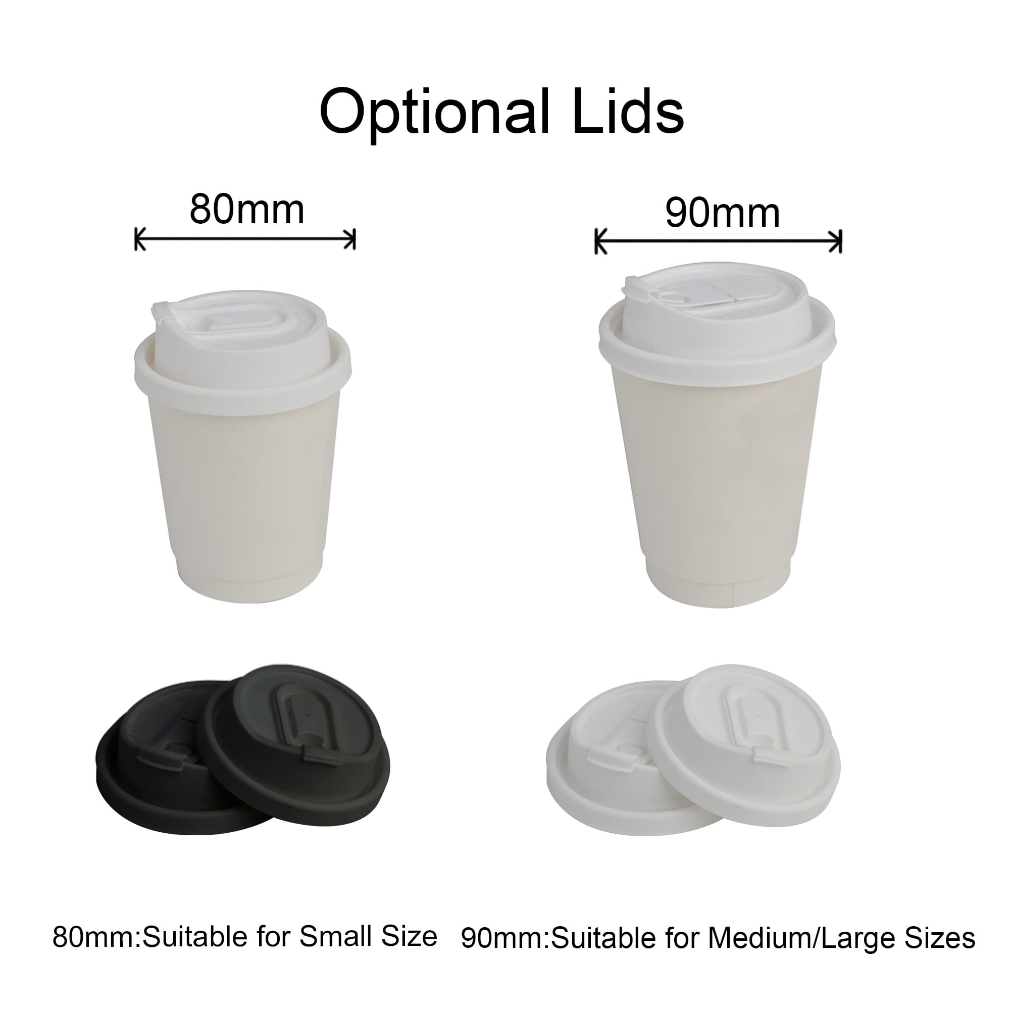 Custom Disposable Double Wall Paper Cups