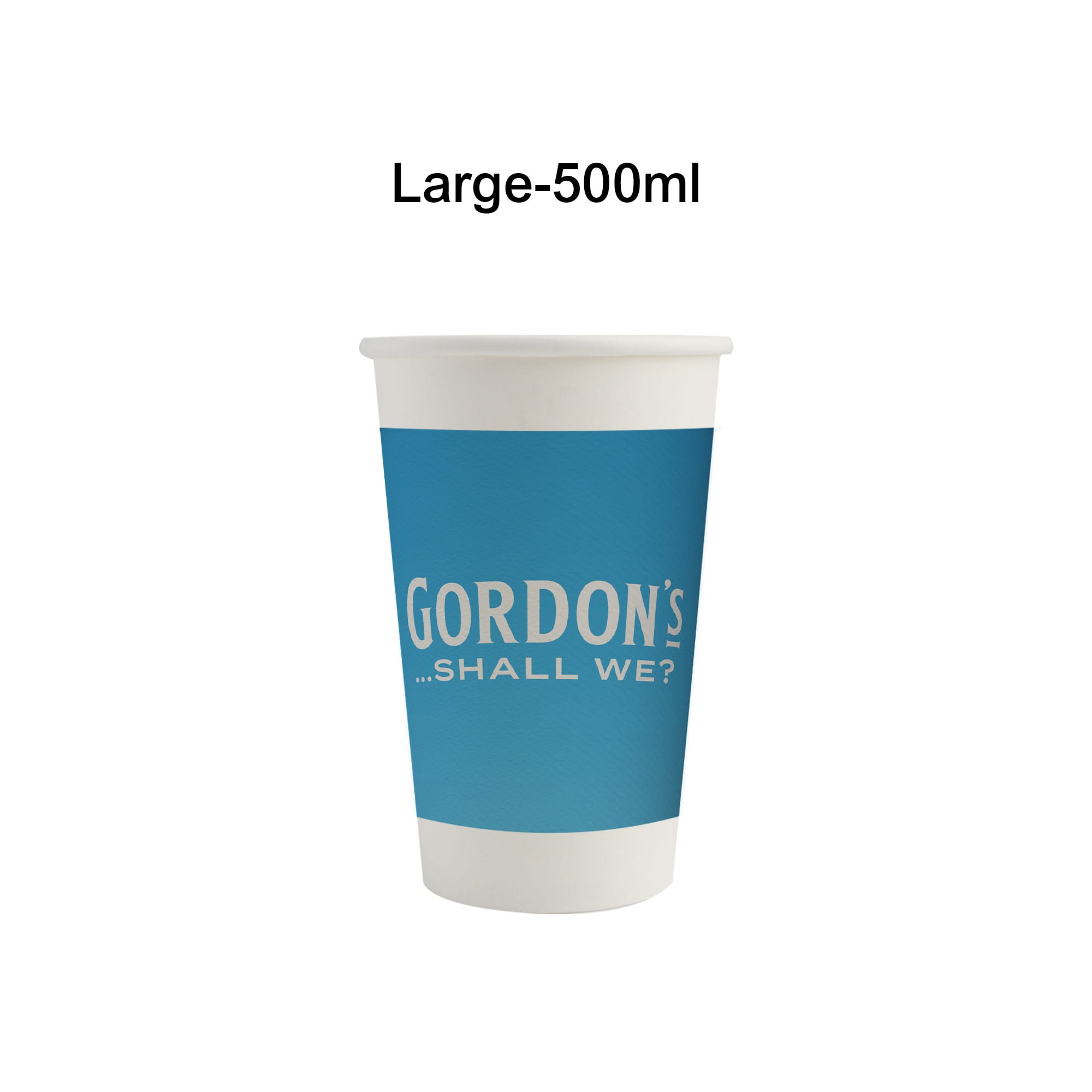 Home Compostable Aqueous Single Wall Paper Cups