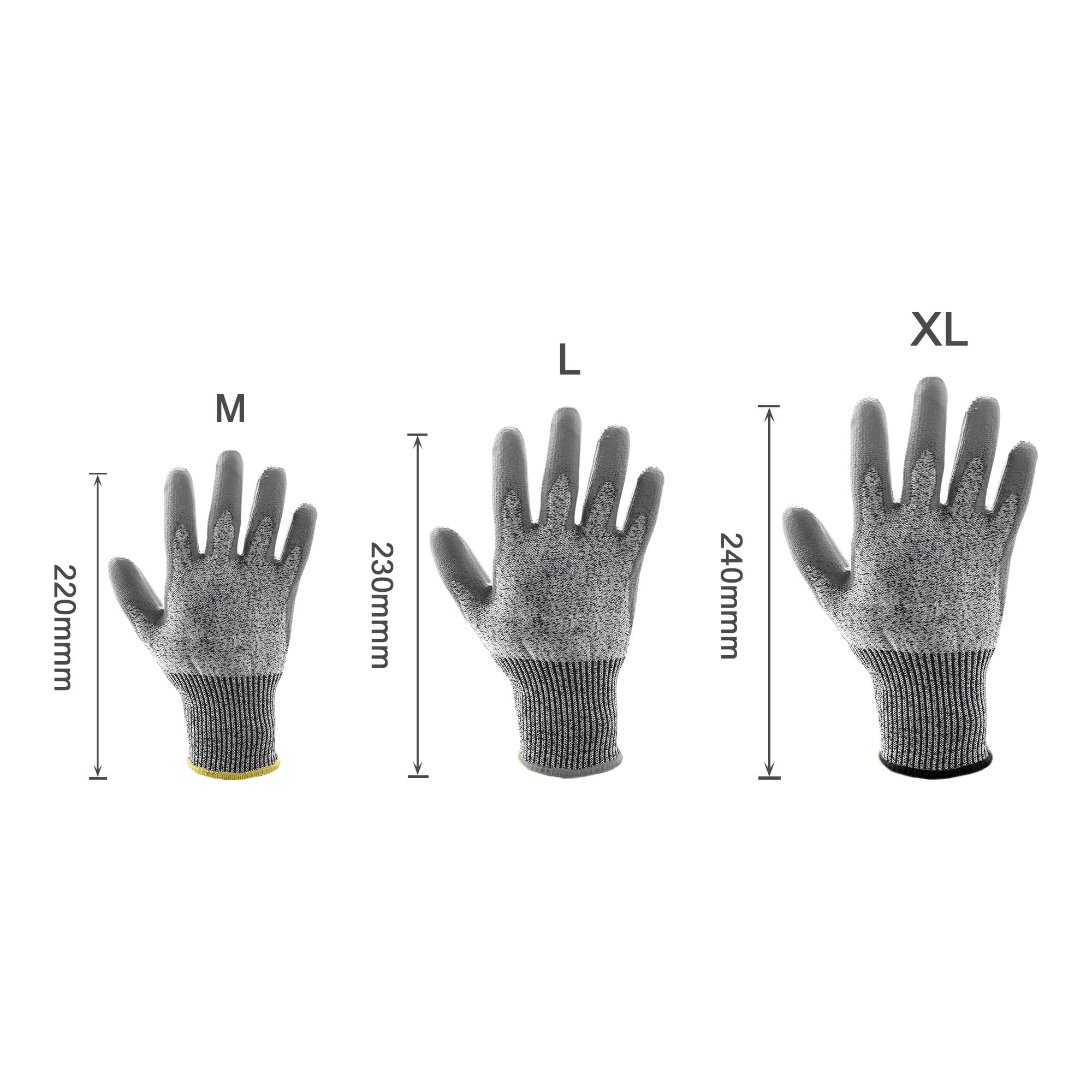 Cut Resistant PU Gloves