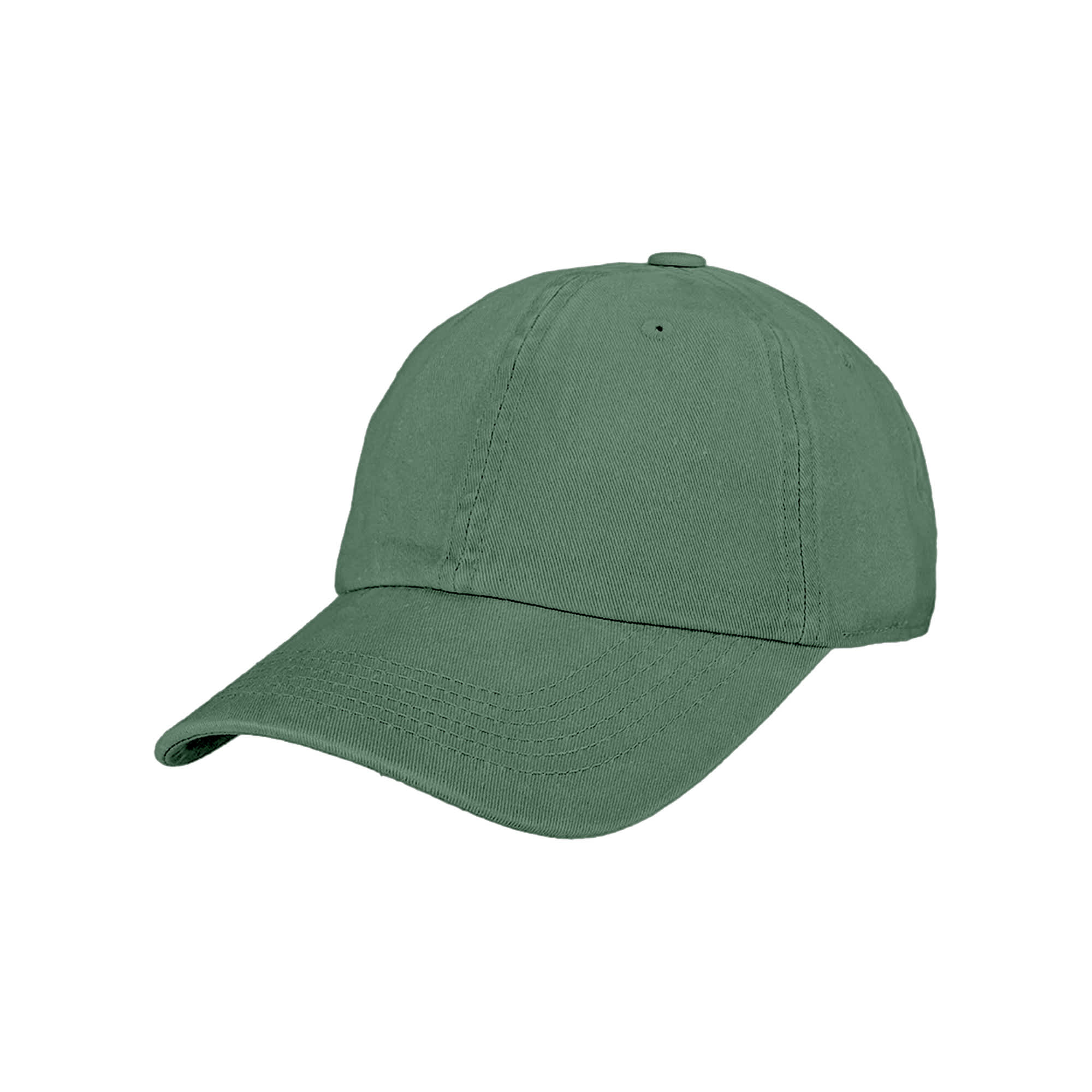 6 Panel Premium Washed Cotton Baseball Cap