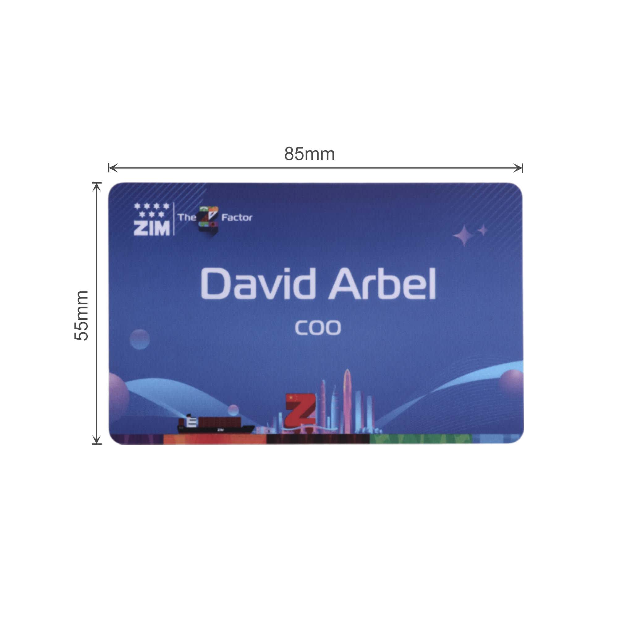 Custom PVC Name Badge