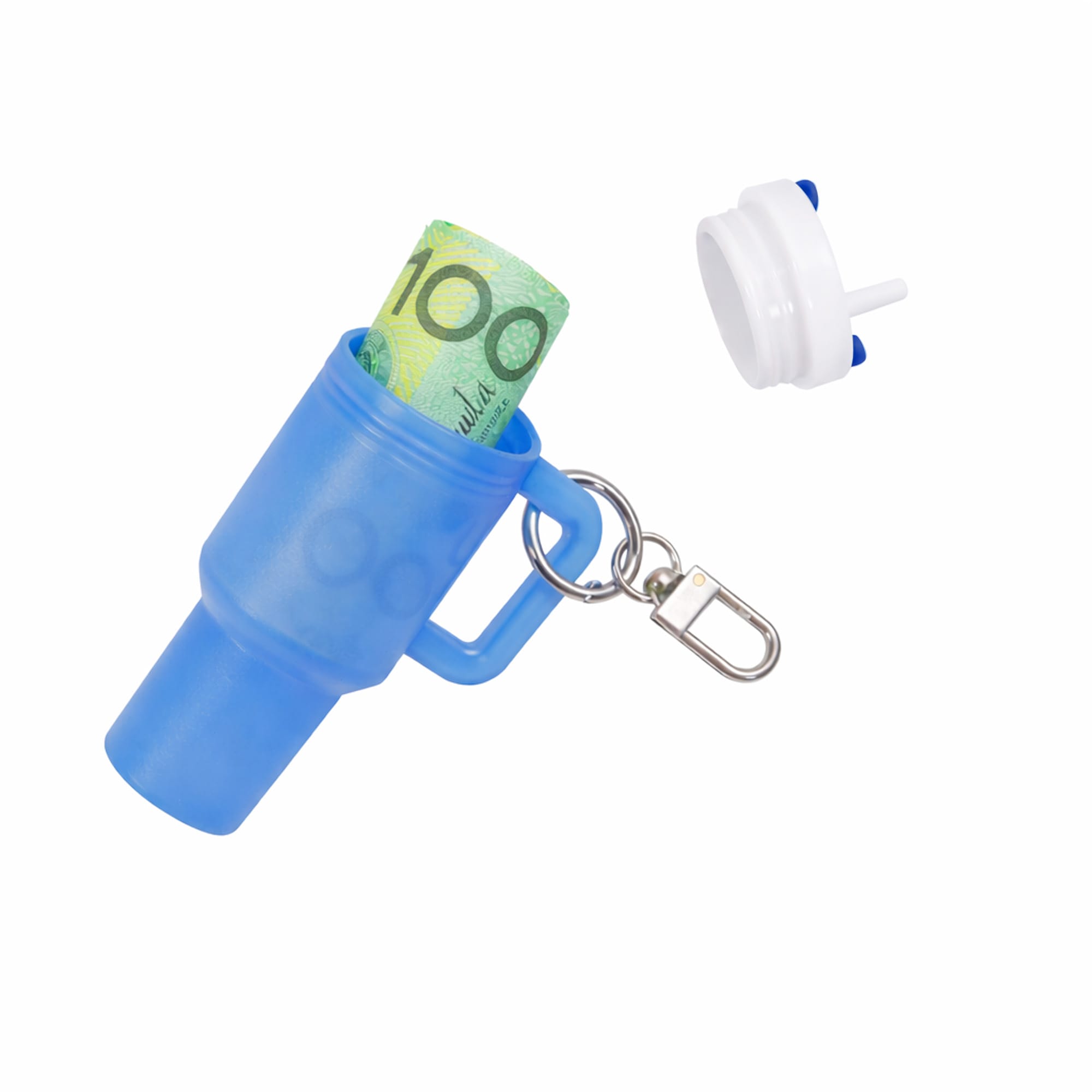 Glow in the Dark Mini Tumbler Keyring