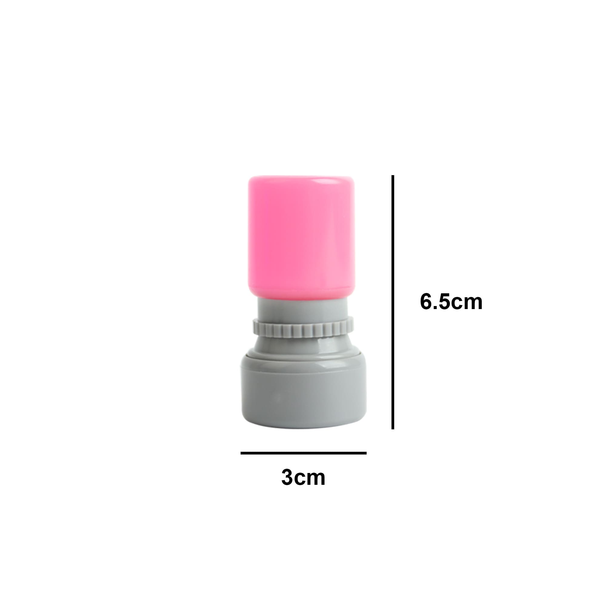 Coloured Round Stamp