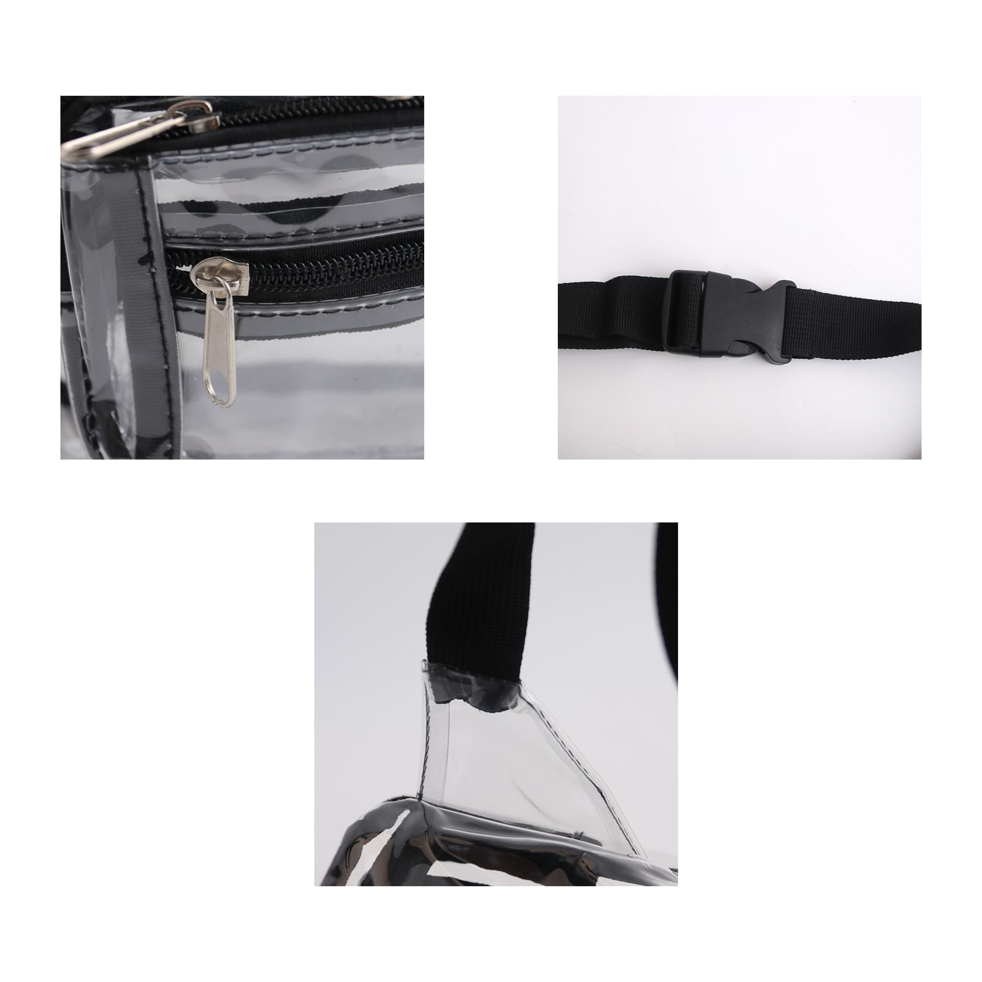 Multi Layer Transparent Waist Bag