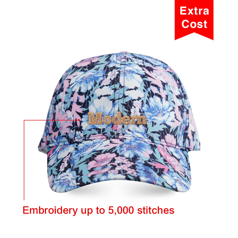 Full Sublimation 6 Panel Custom Cap