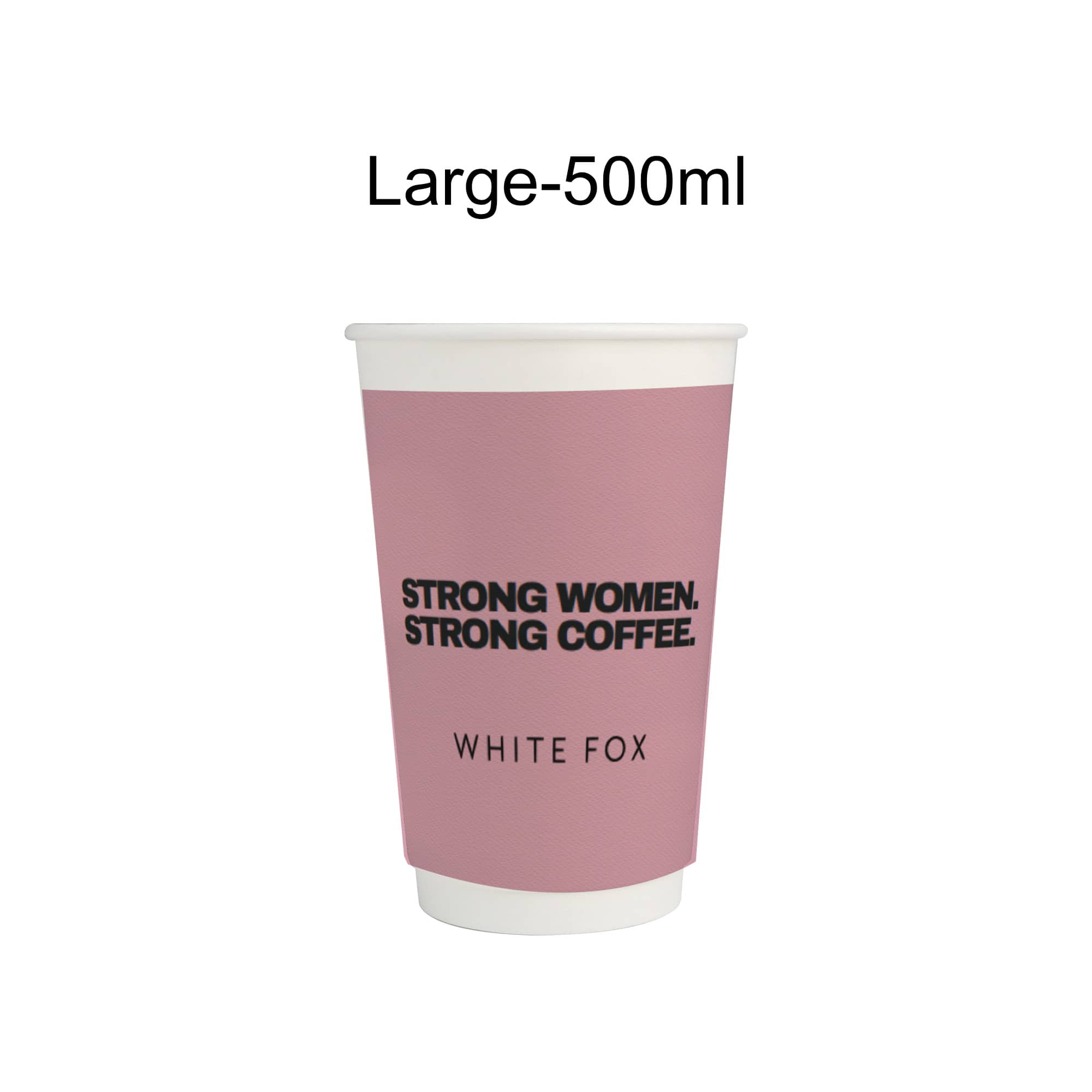 Home Compostable Aqueous Double Wall Paper Cups