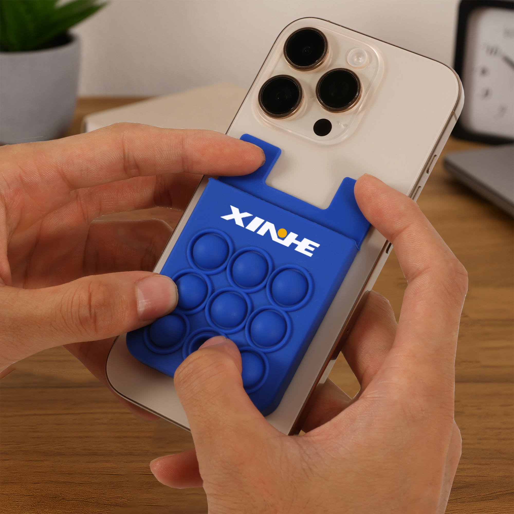 Pop Silicone Phone Wallet