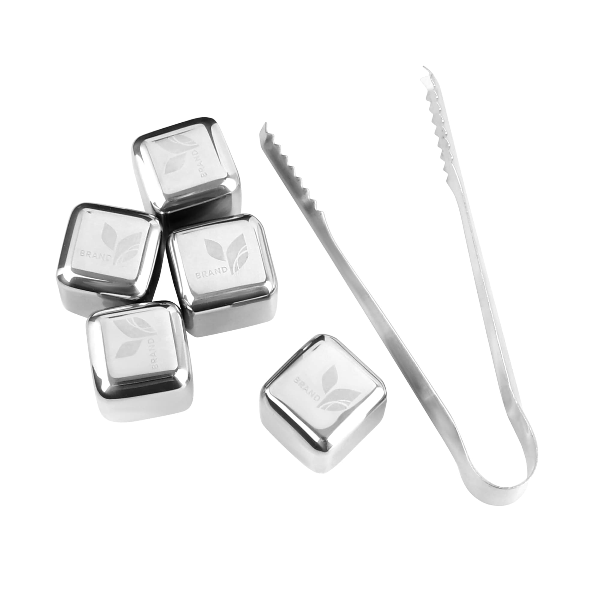 Stainless Steel Ice Cube Set (6pcs)