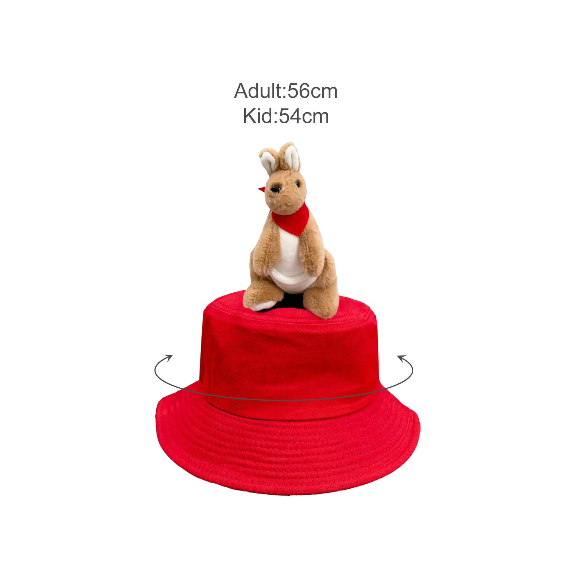 Plush - Decorated Bucket Hat