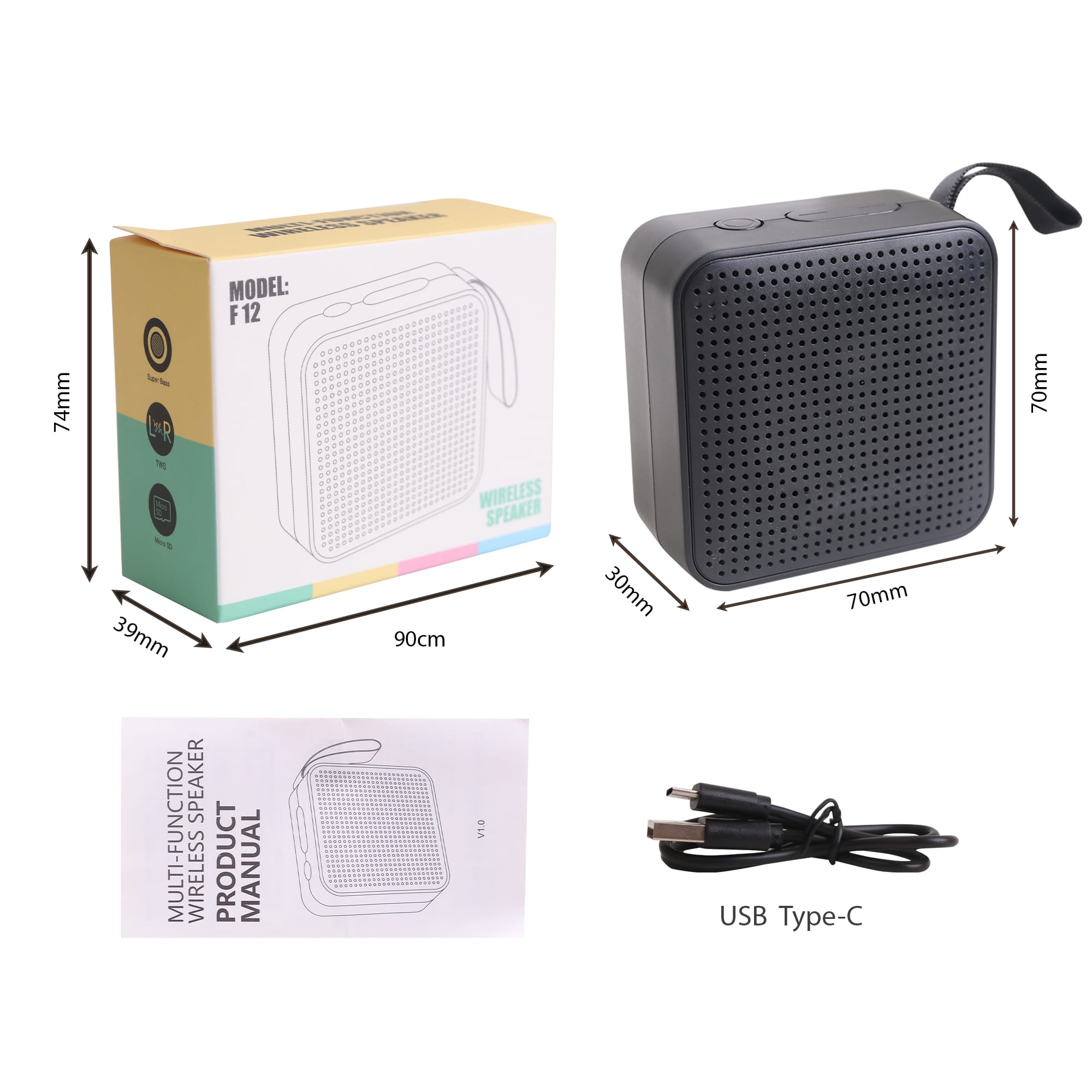 Portable Wireless Bluetooth Speaker