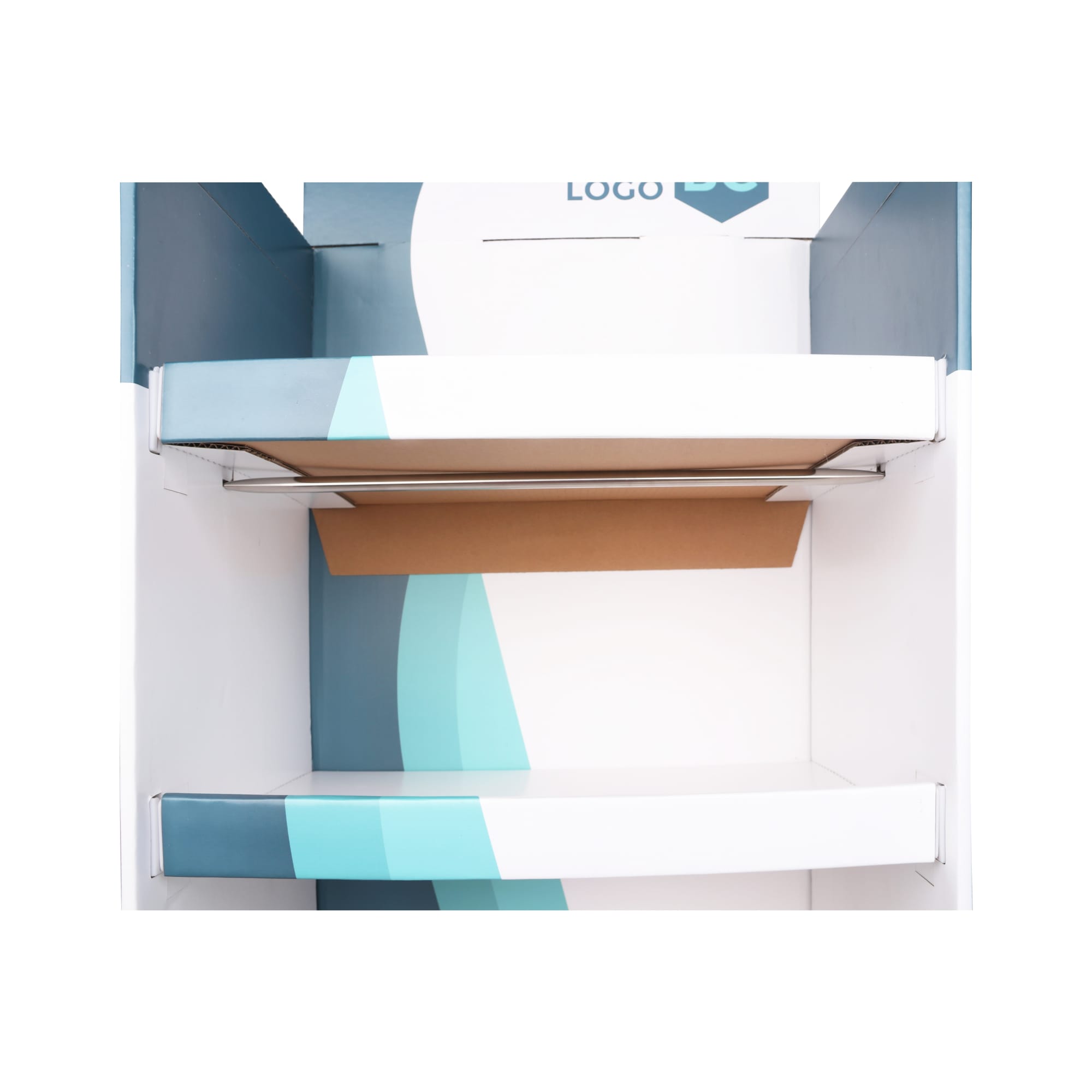 Self Assembly Premium Cardboard Floor Display