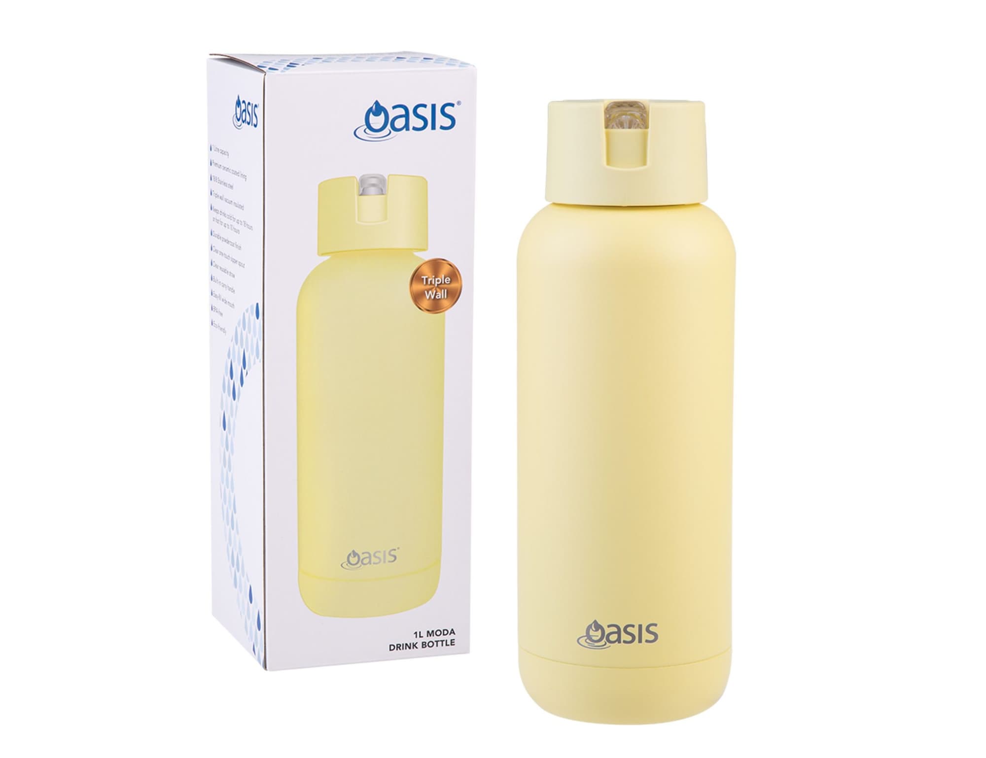 Oasis Moda 1L Vacuum Bottle