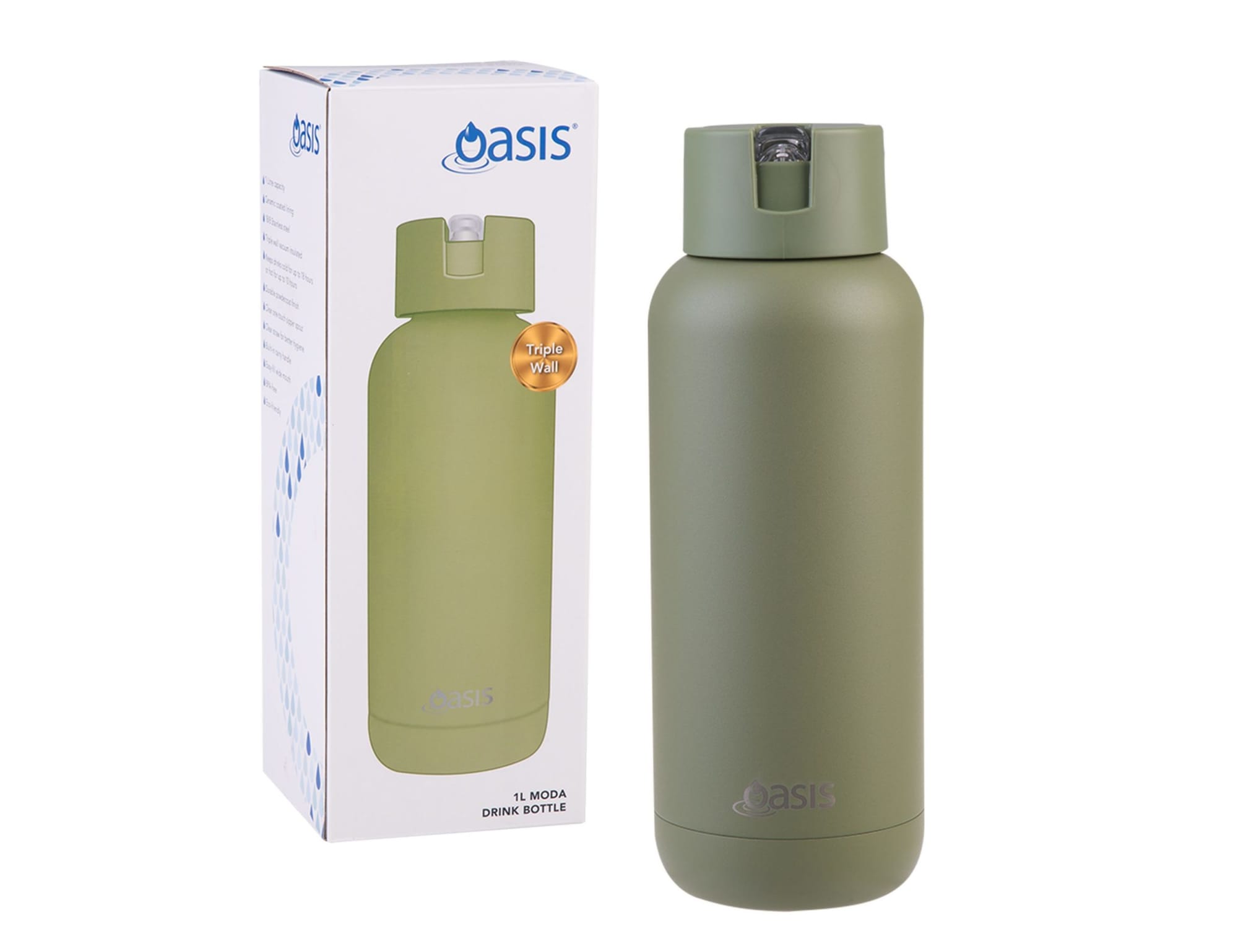 Oasis Moda 1L Vacuum Bottle