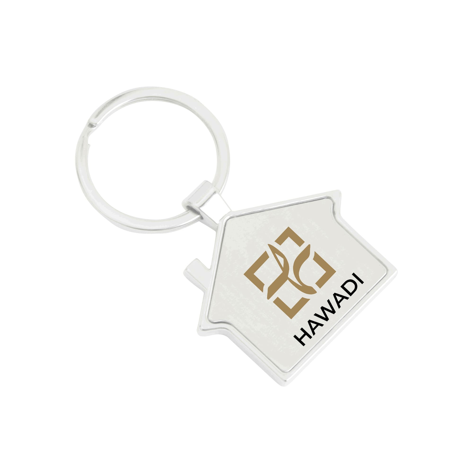 House Metal Keyring