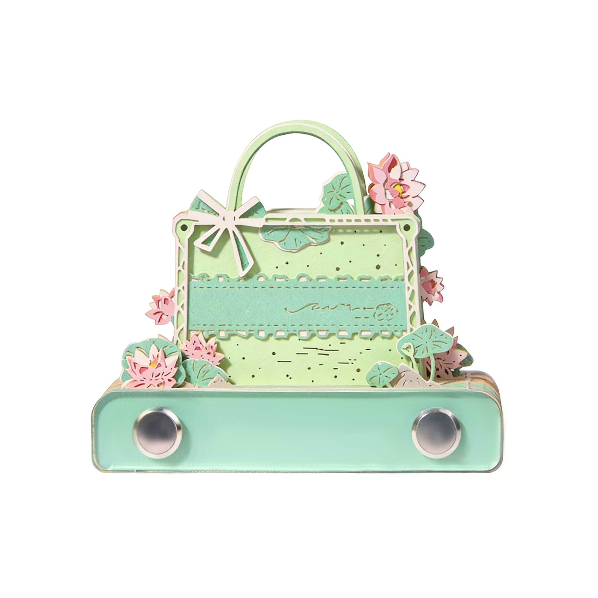 3D Paper Art Handbag Tear-off Notepad
