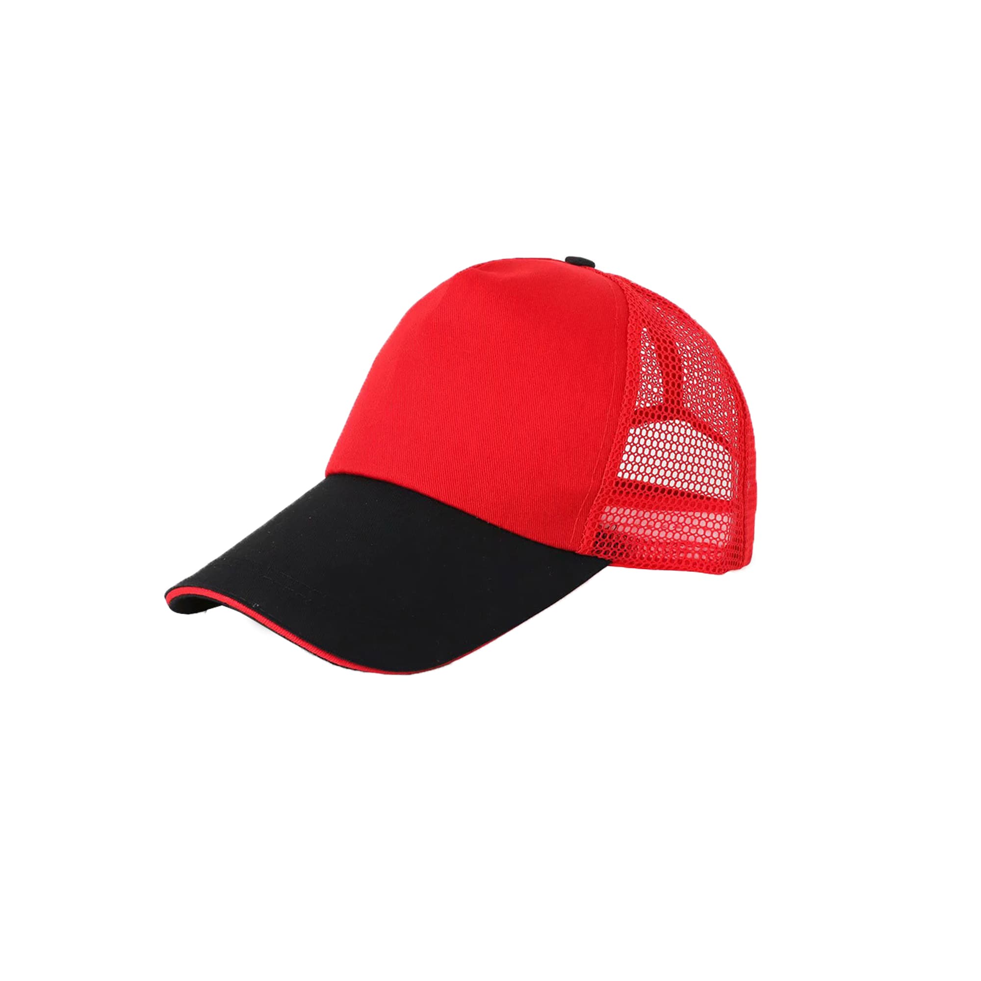 5 Panel Sandwich Mesh Back Peak Cap