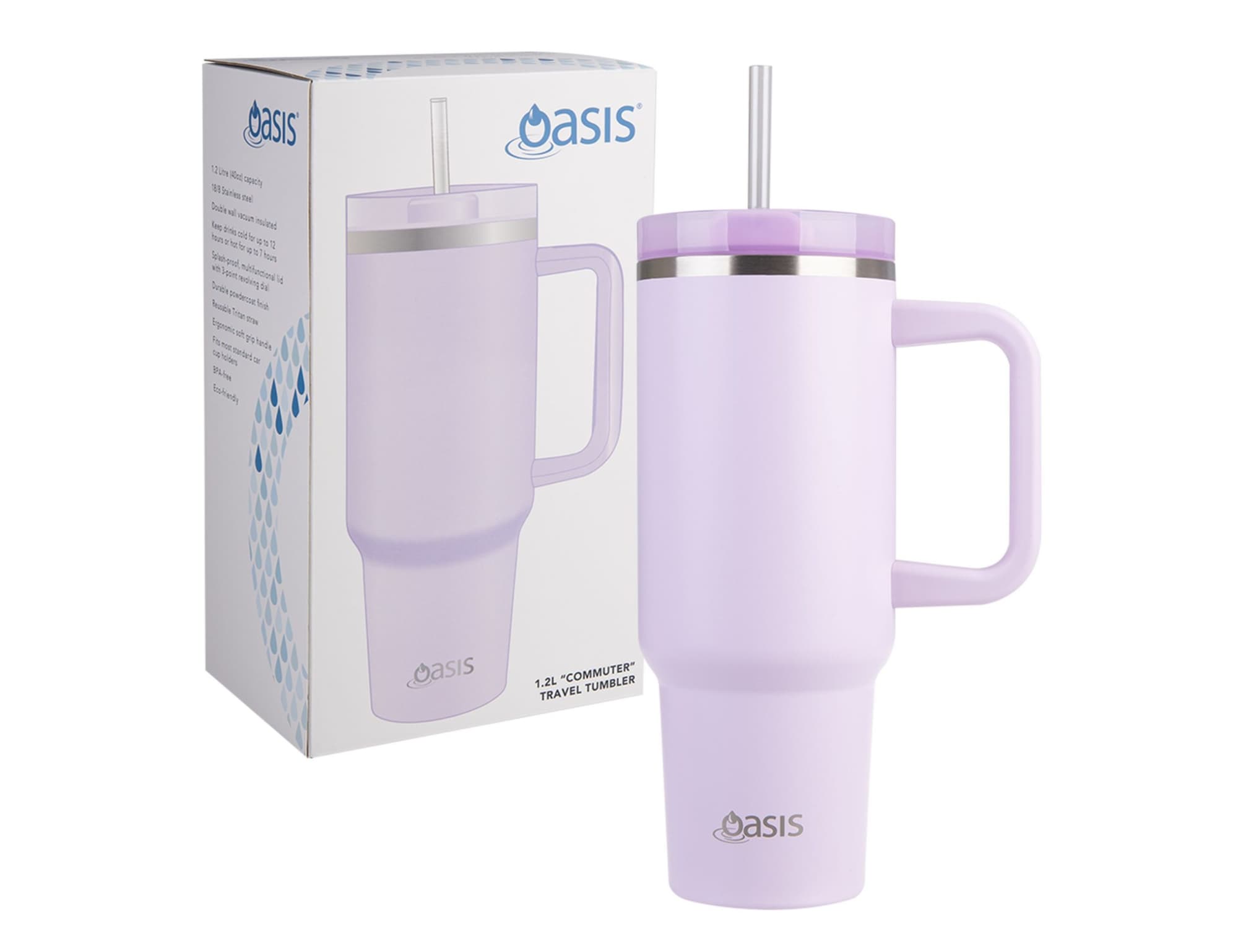 Oasis Commuter 1.2L Vacuum Travel Tumbler