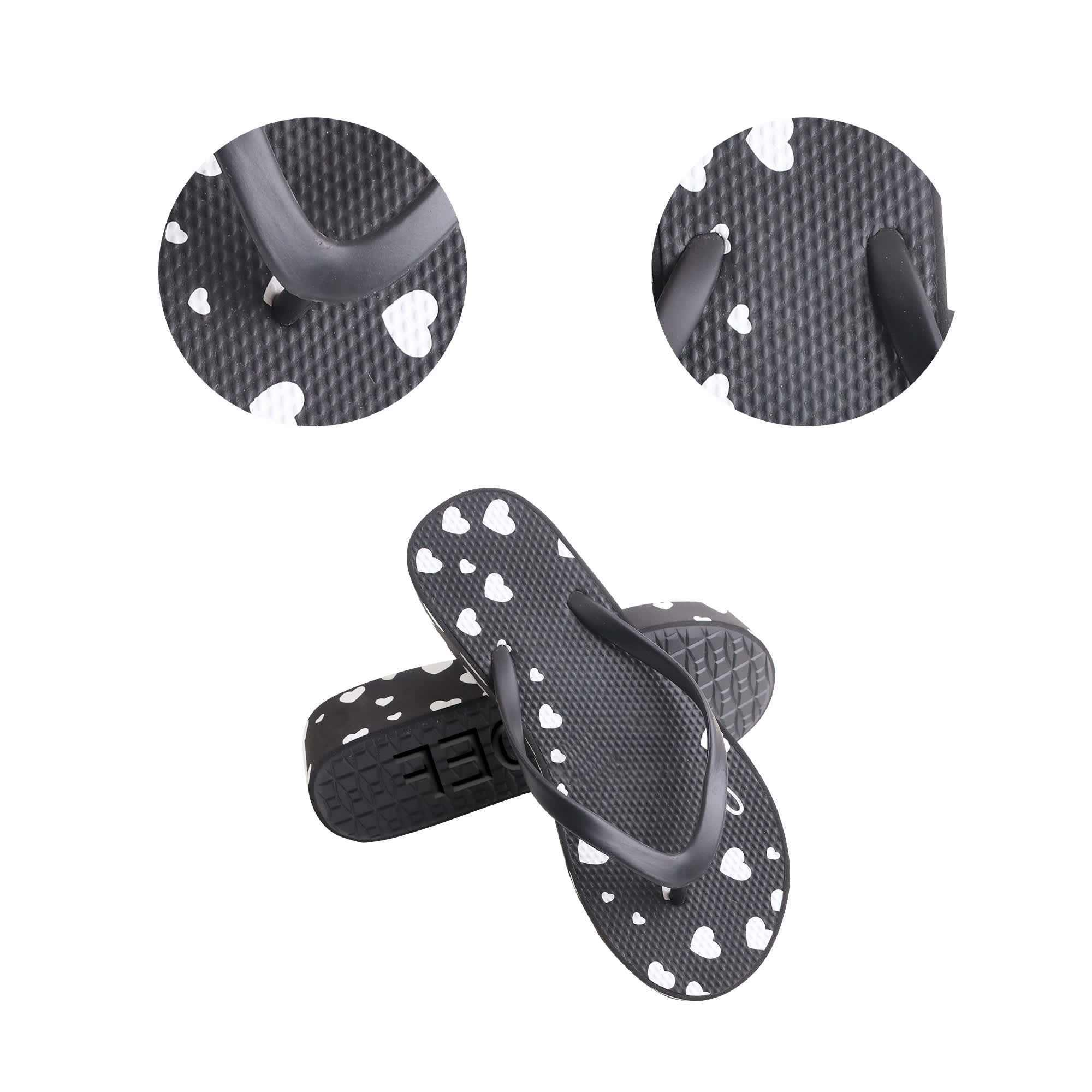 EVA Platform Talking Footprint Thongs