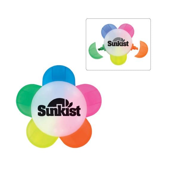 Flower Five-color Highlighter