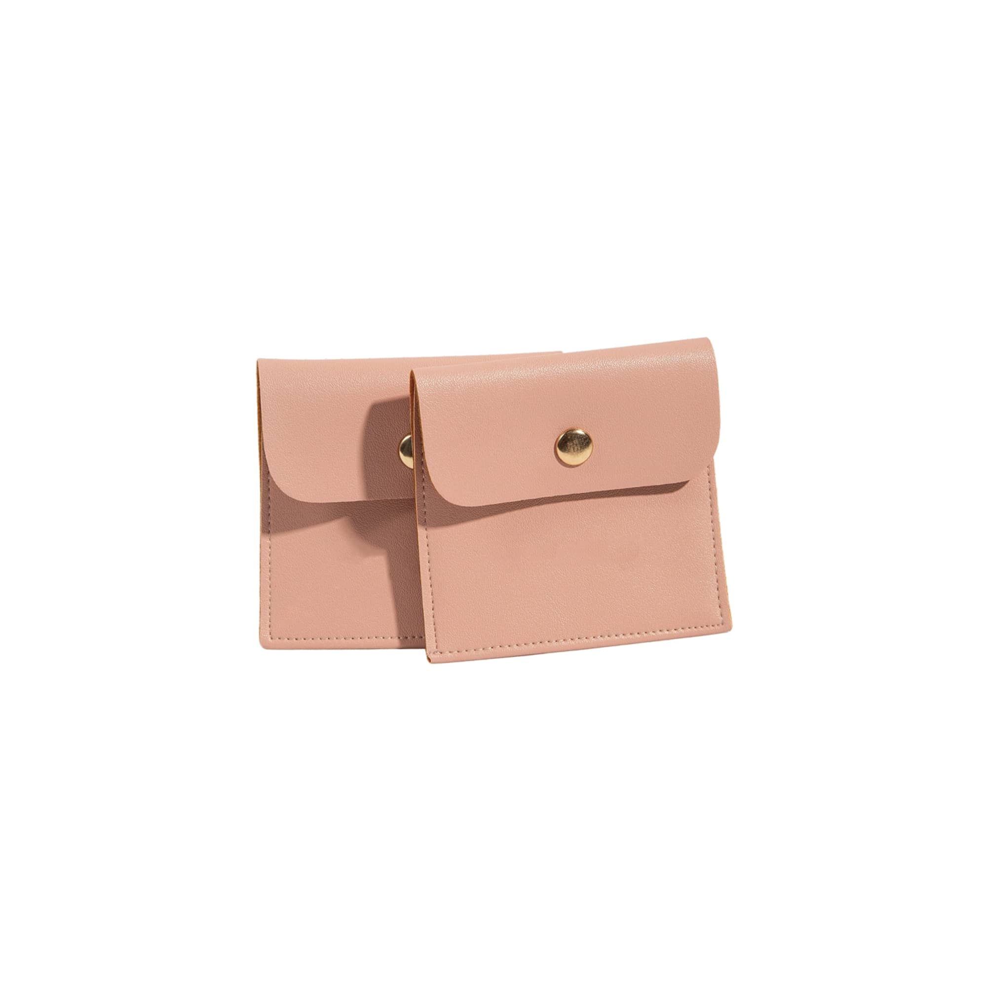 Square PU Leather Jewellery Pouch