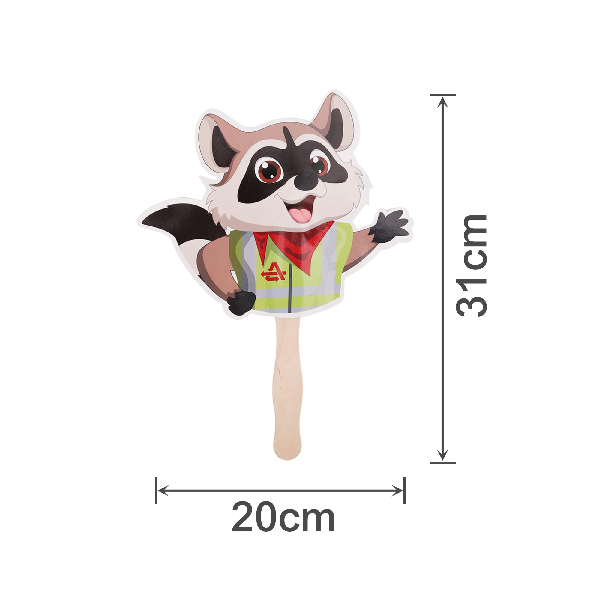 Custom Shape Paper Hand Fan
