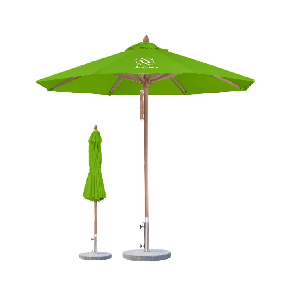 2x2m Wind-resistant Octagon Stock Colour Outdoor Umbrella