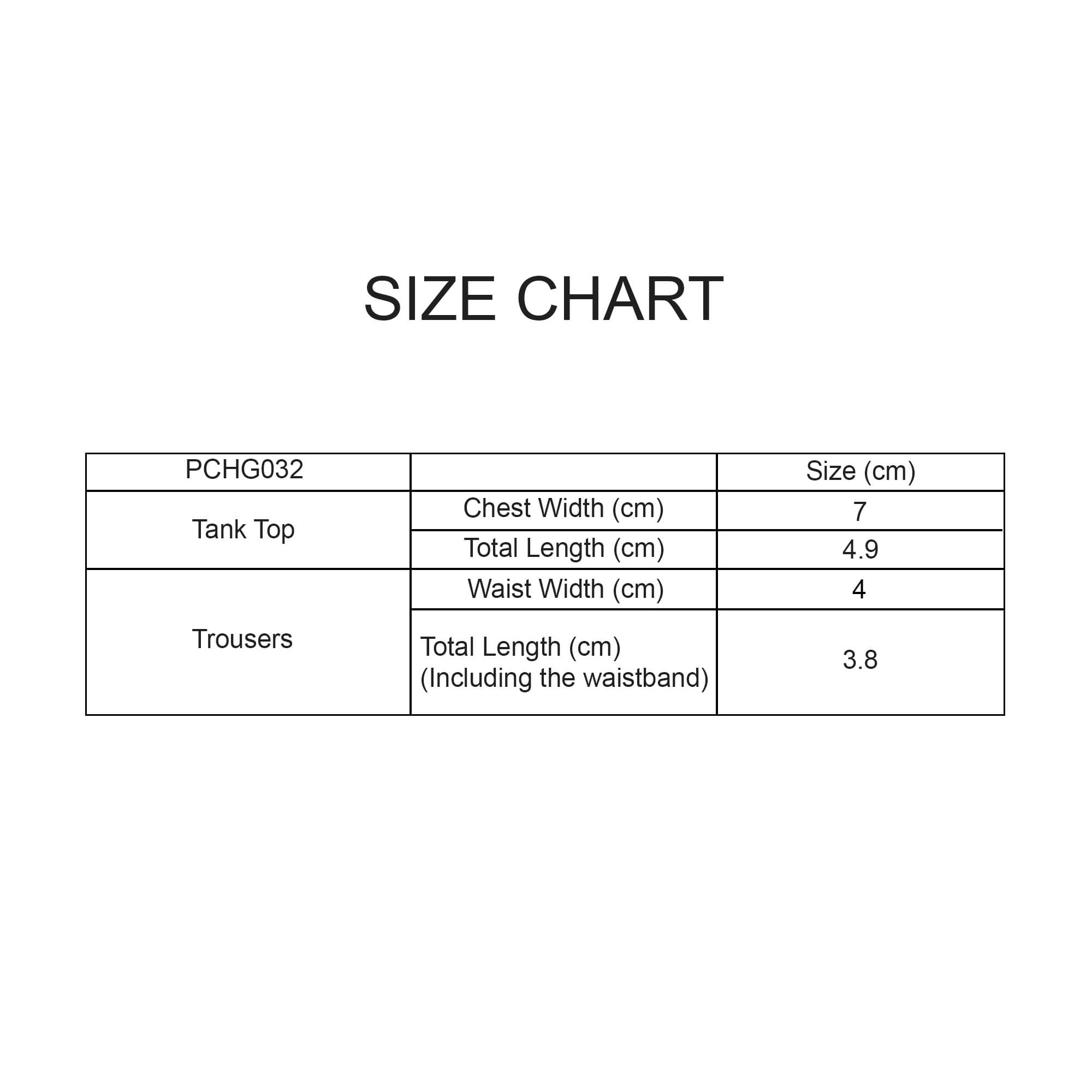 Plush Doll Jersey Outfit (15–17cm Doll)