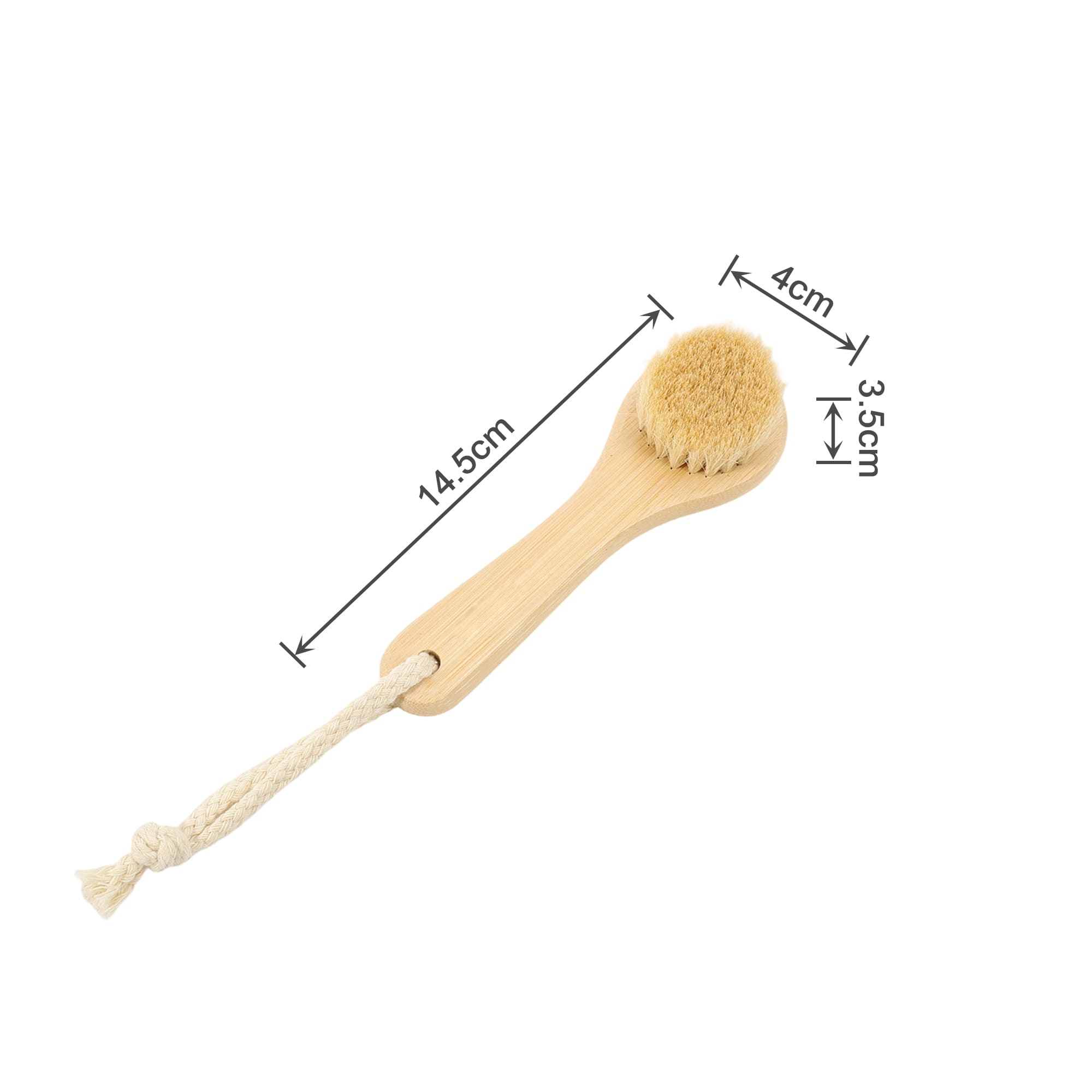 Natural Wooden Face Brush