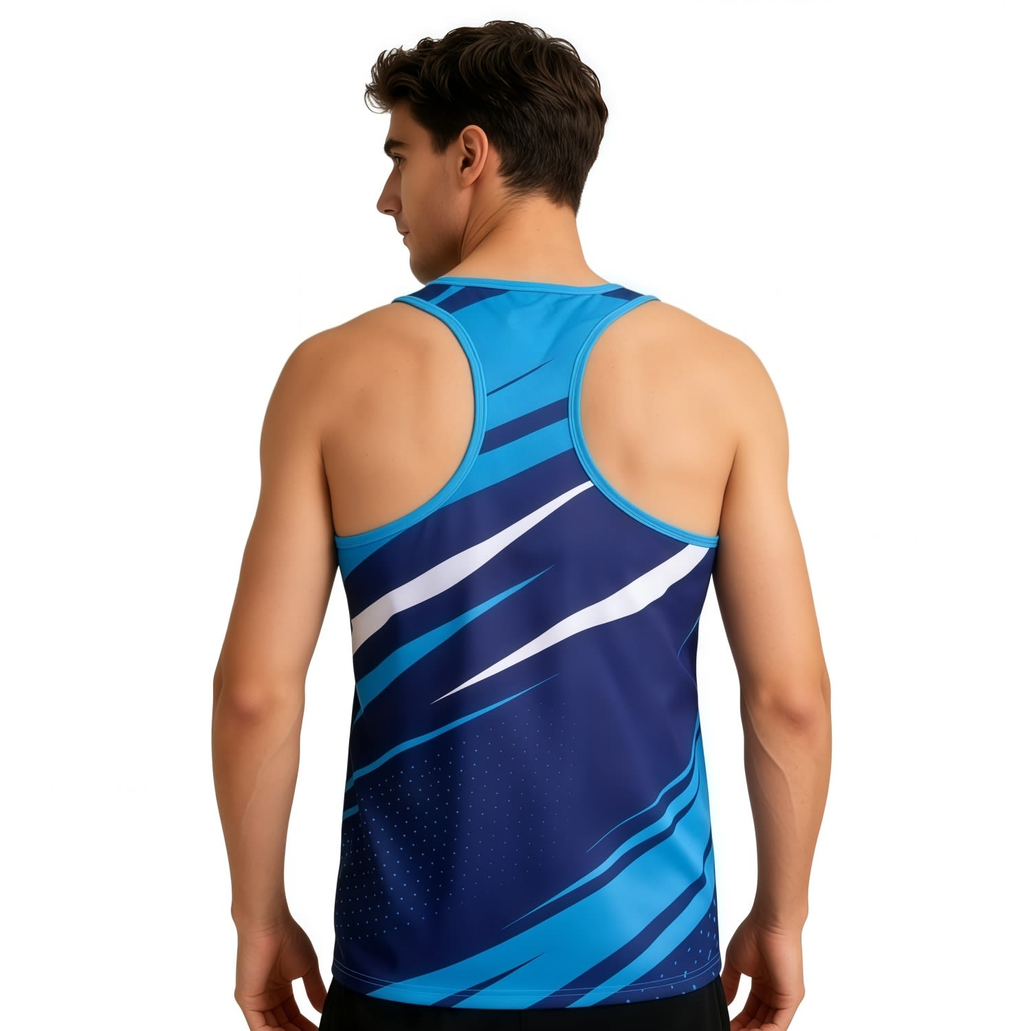 100% Polyester Sublimated Sports Singlet