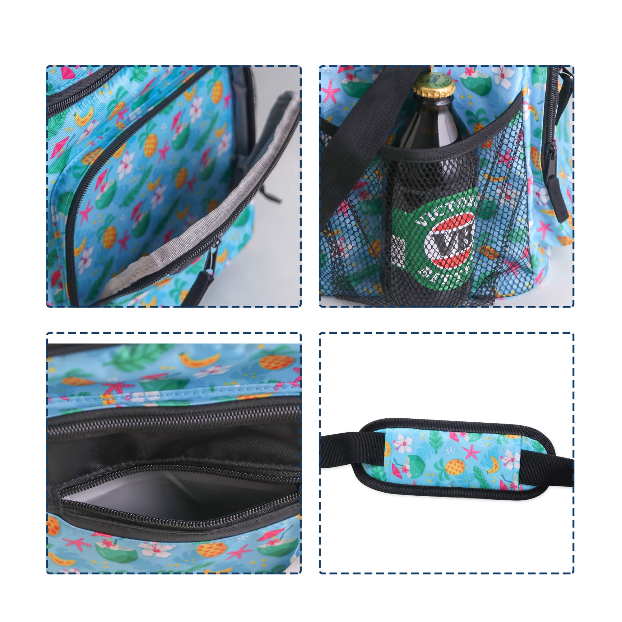 Sublimation Cooler Bag with Strap