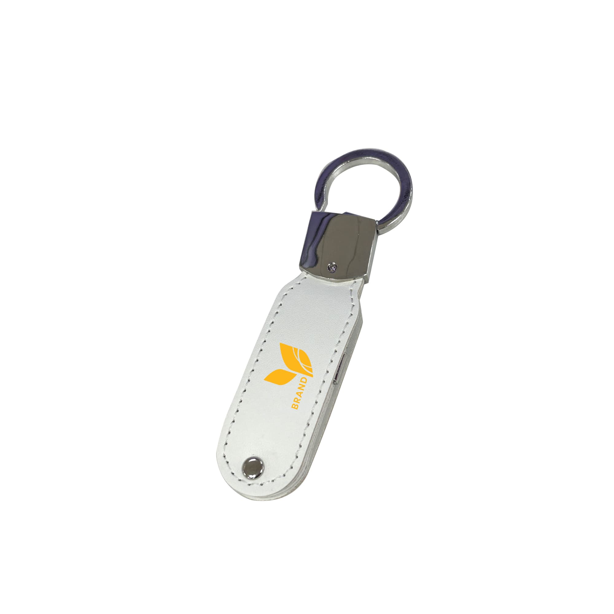 Leather Swivel Flash Drive
