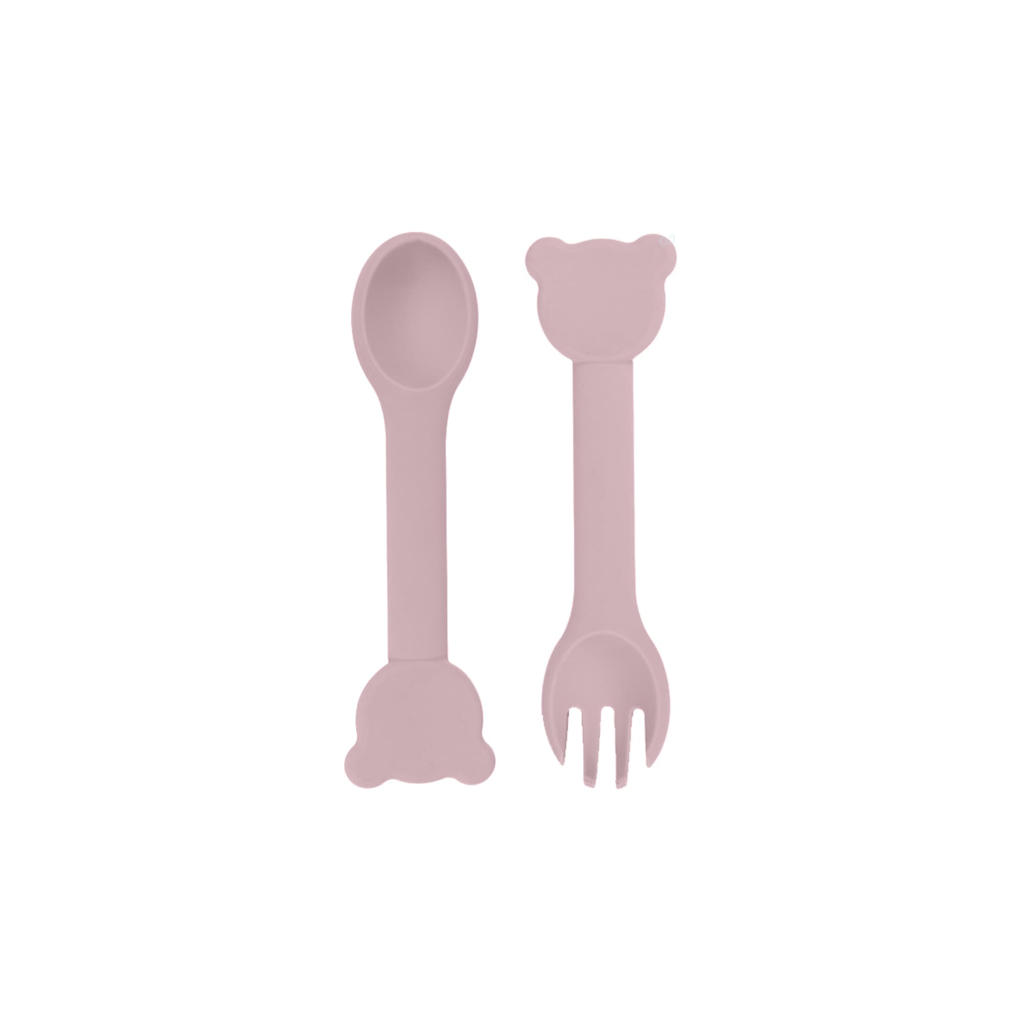 Bear Shape Silicone Kids Cutlery