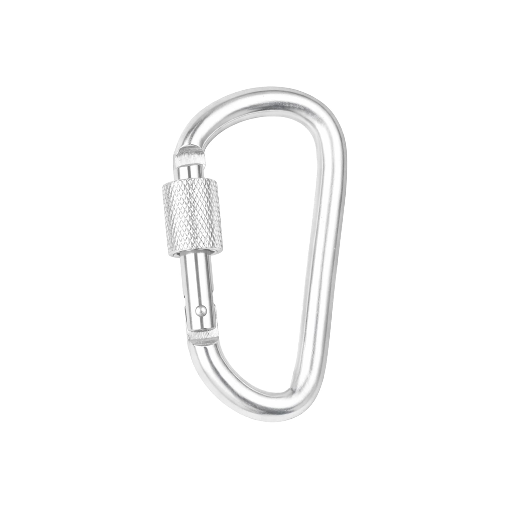 D-Shaped Screw Lock Keychain