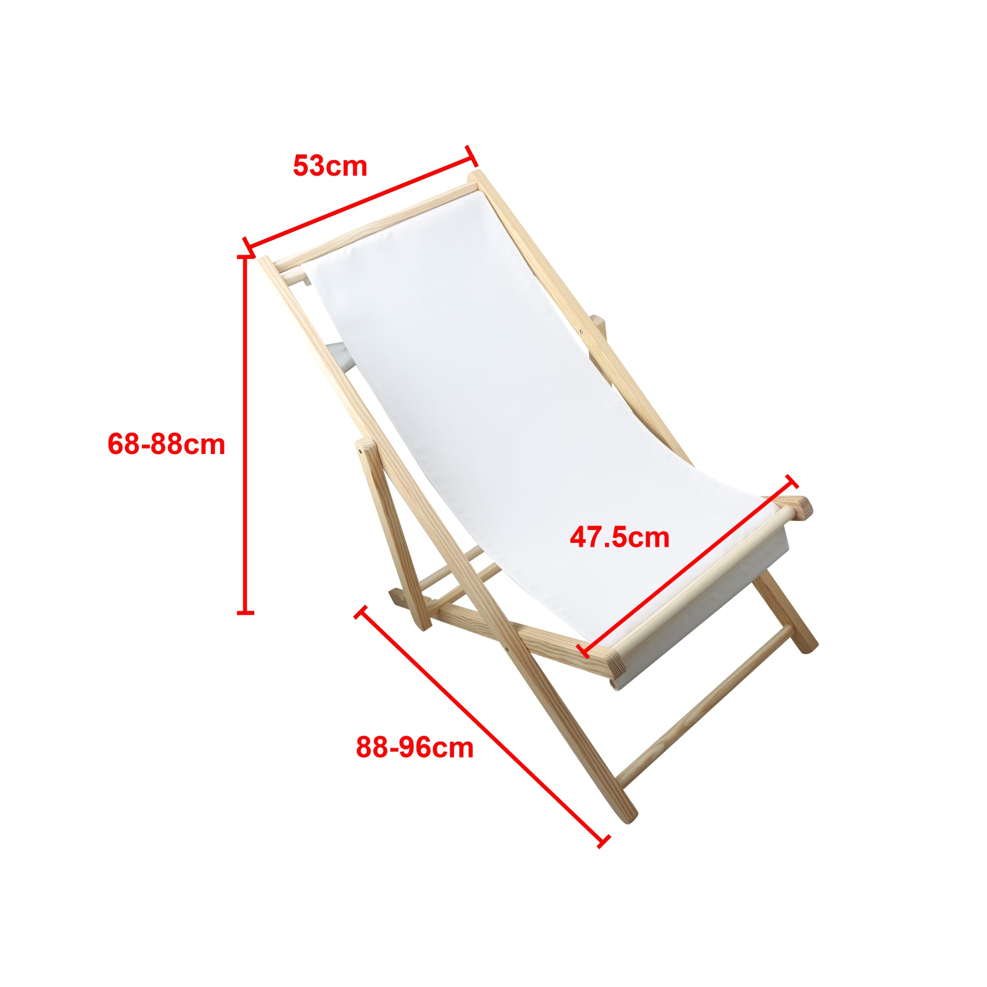 Wooden Beach Chair