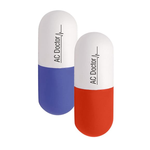 Capsule Shape Stress Reliever