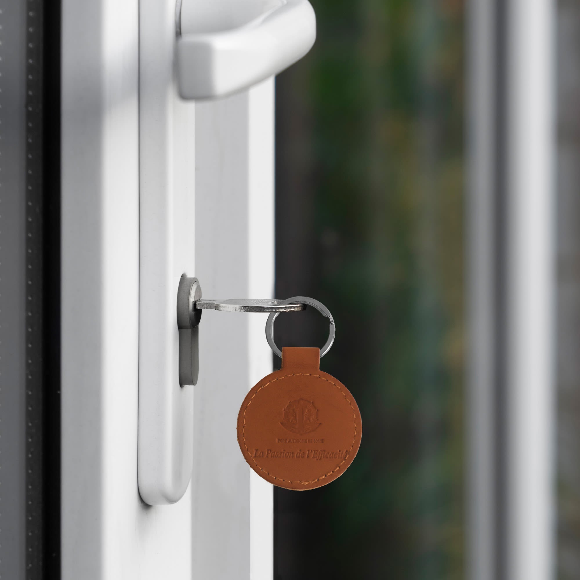 Classic PU Leather Keyring