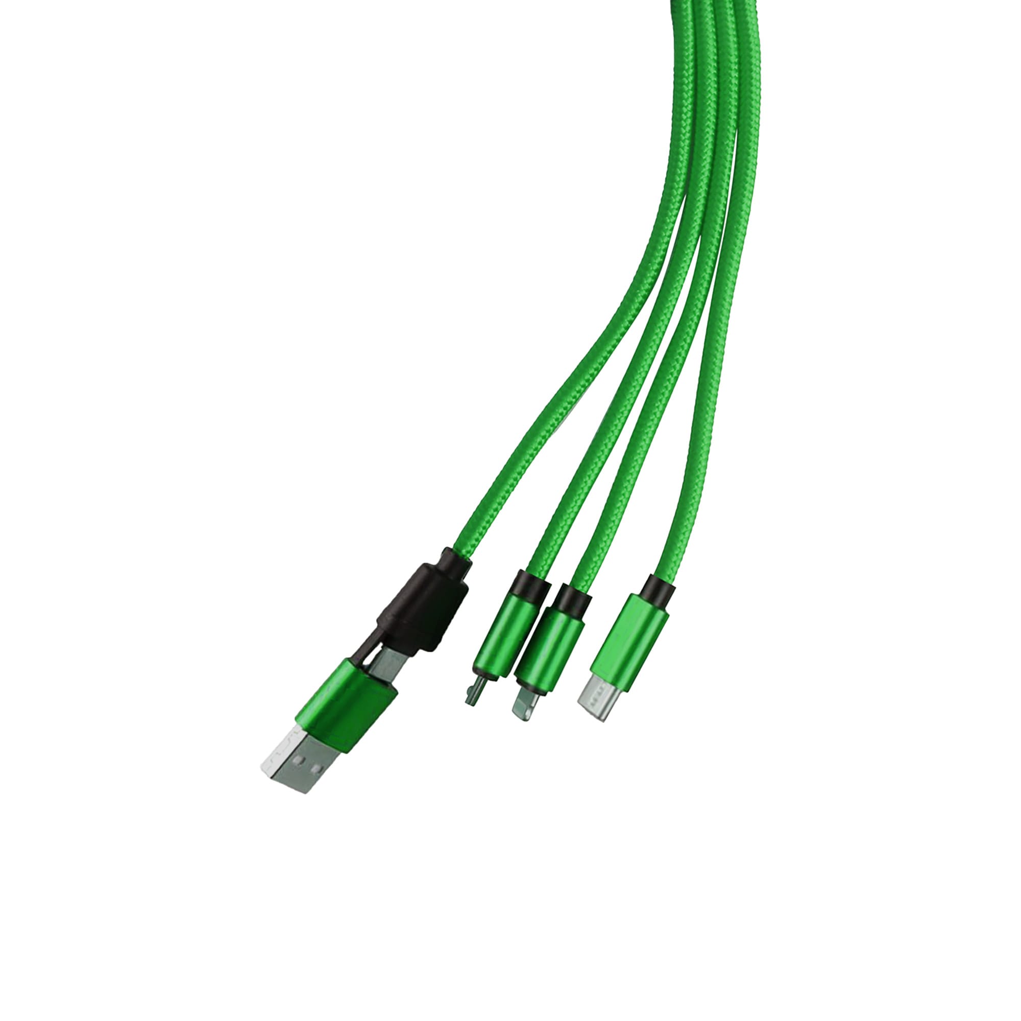 Custom Shape Light Up Charging Cable with Keyring