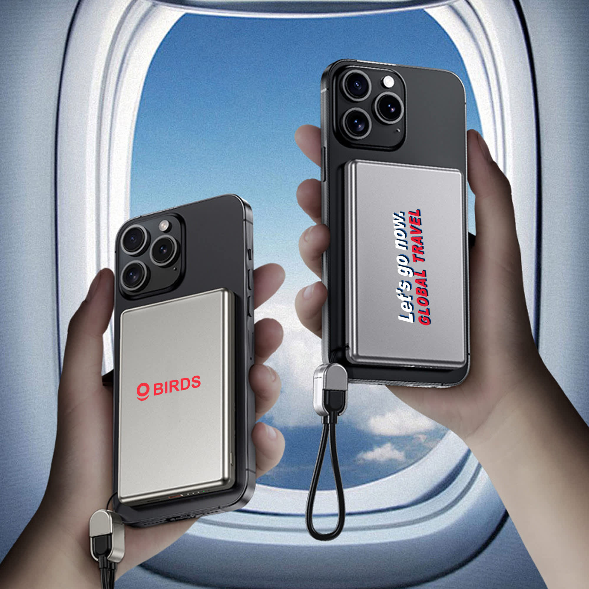 5000mAh Aluminum Magnetic Power Bank