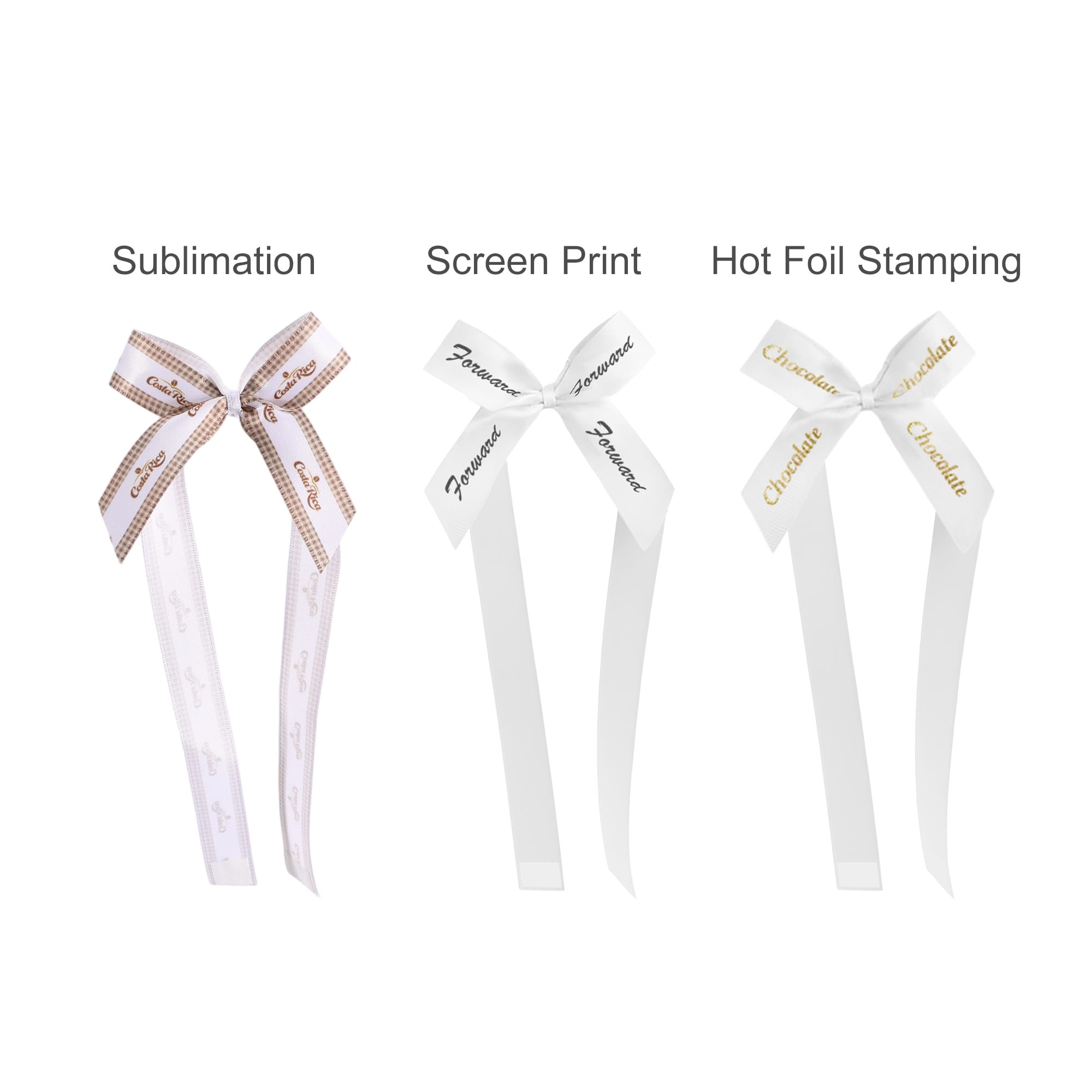 16mm Adhesive Ribbon Bows