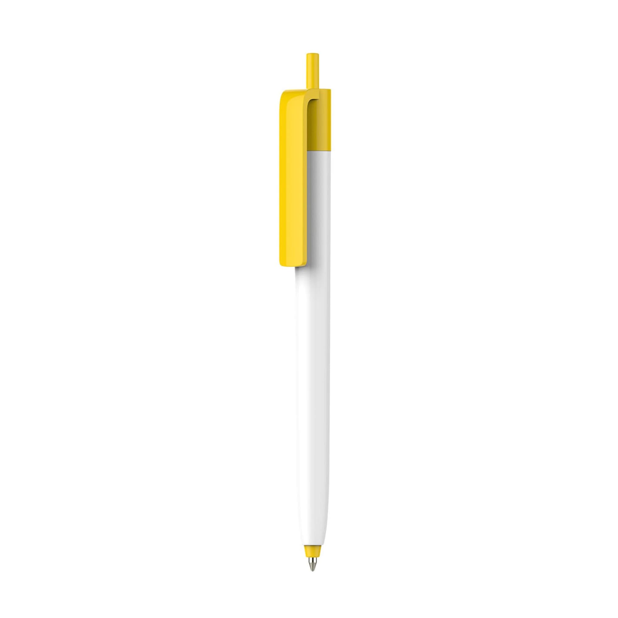 Push Button Pen - Creamy White Barrel
