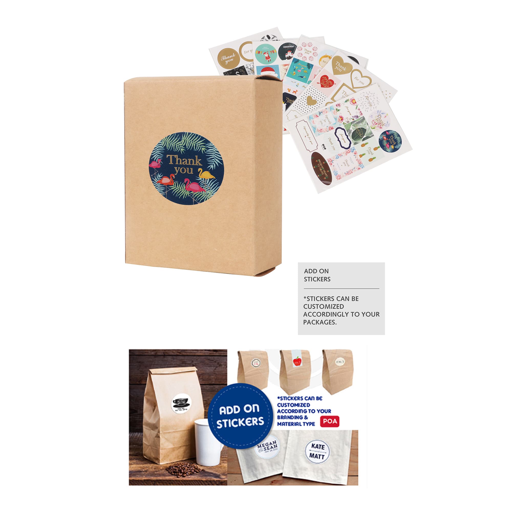 Medium Square Gift Box(110 x 125 x 85mm)