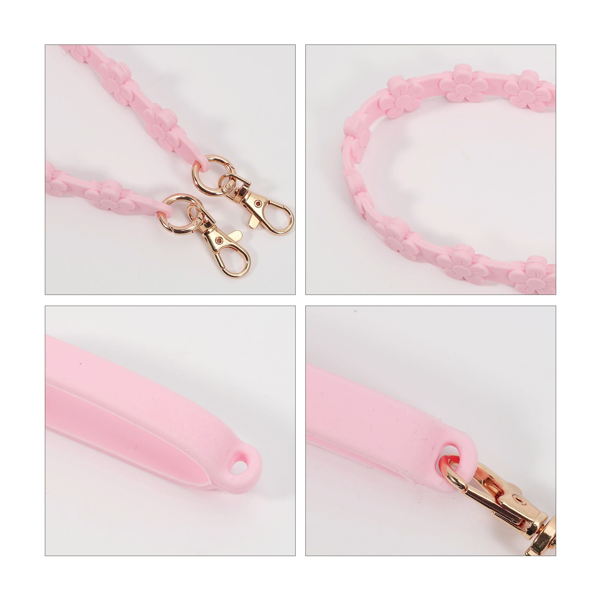 Silicone Flower Tumbler Strap