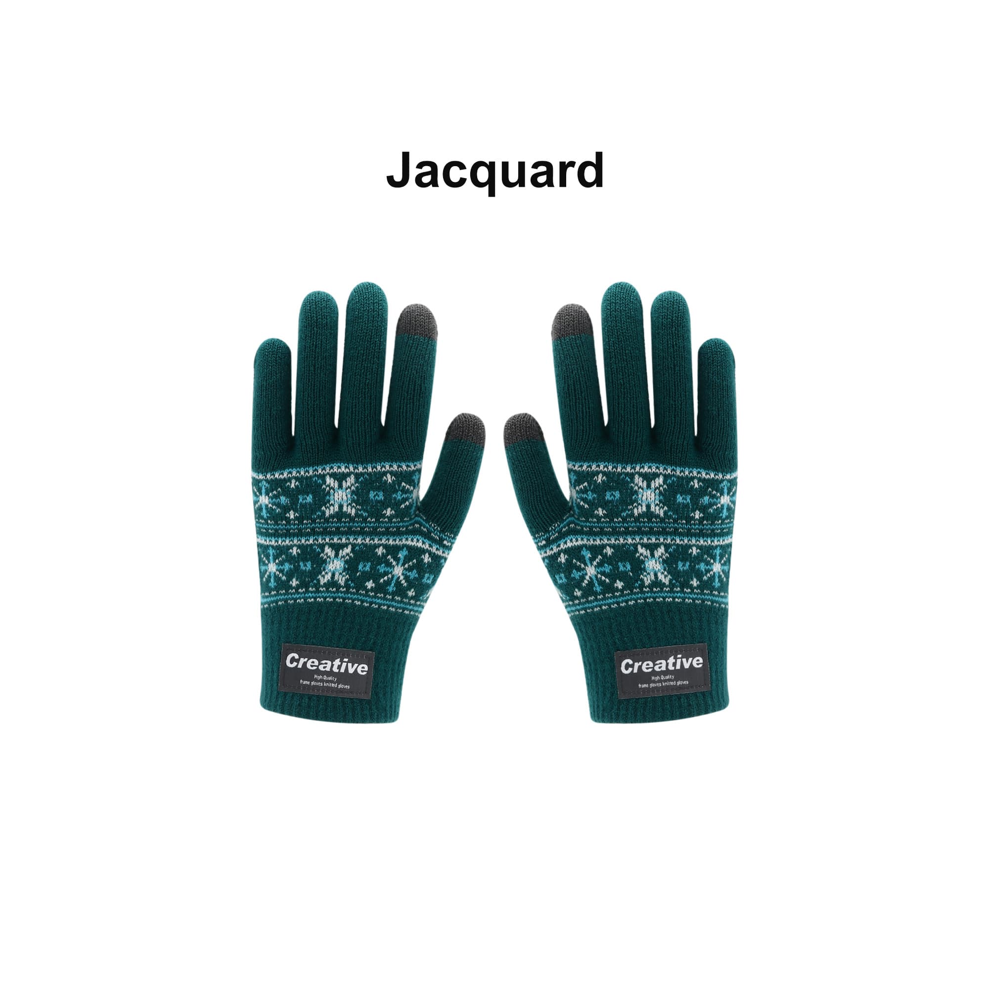 Kids Jacquard Gloves