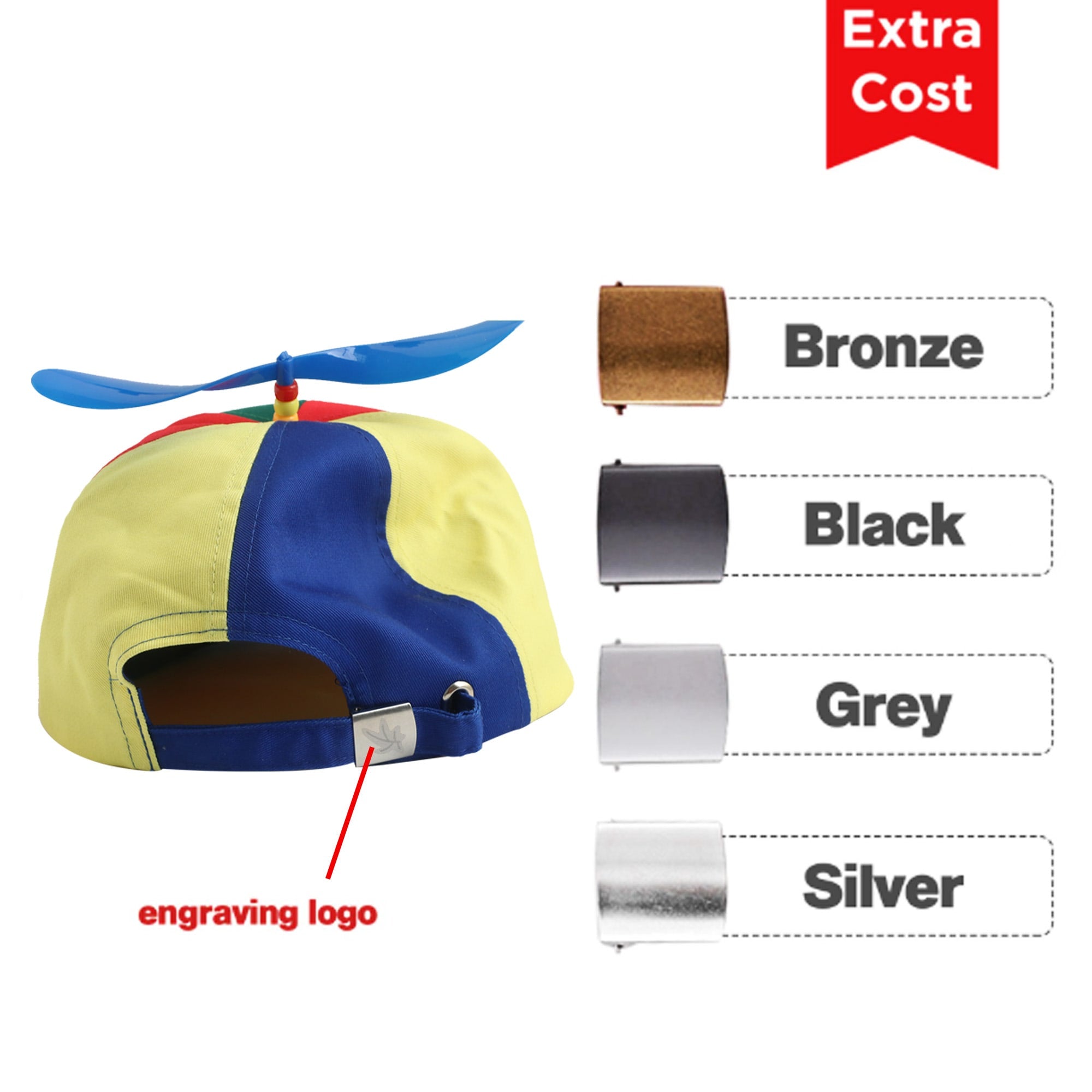 6 Panel Propeller Baseball Cap