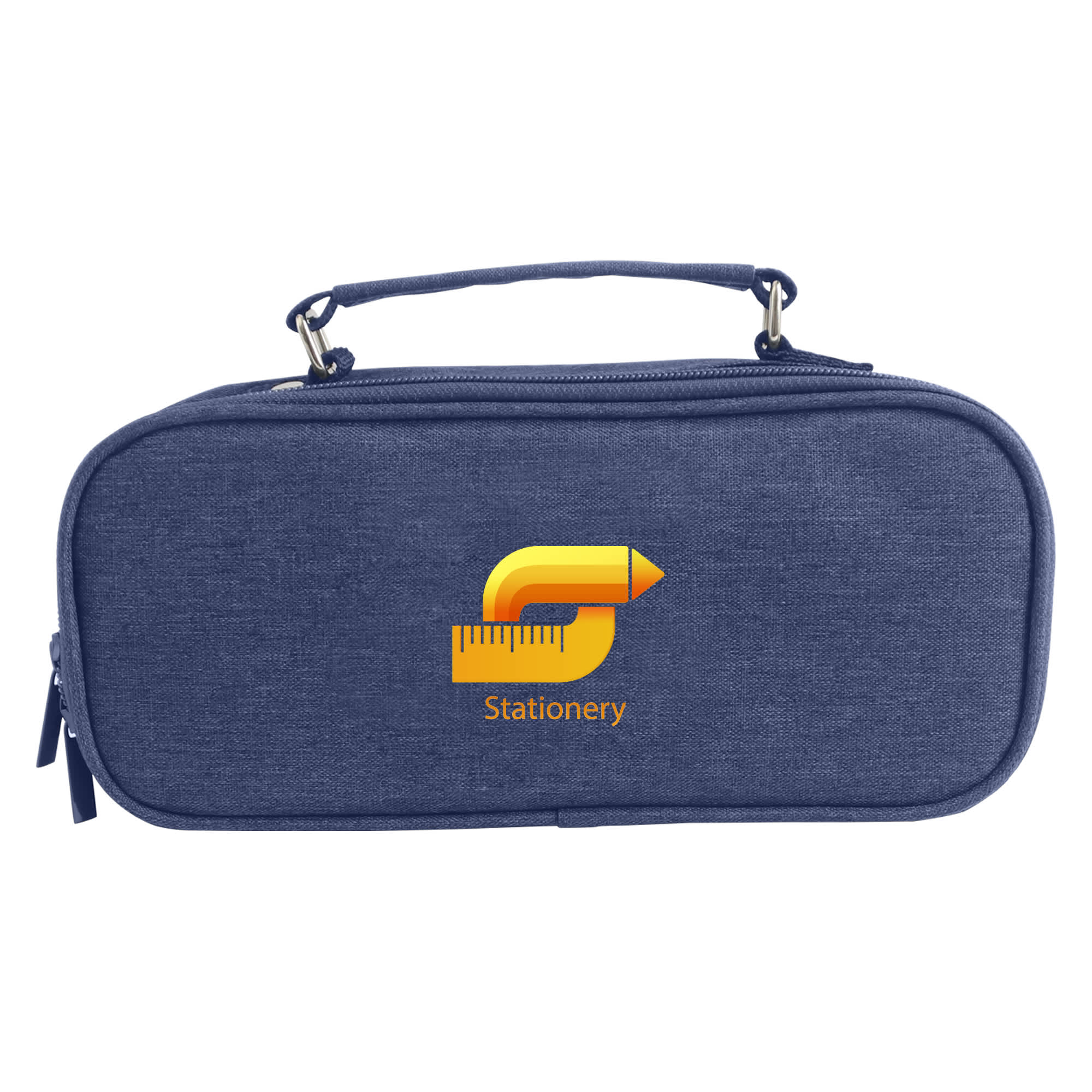 Pencil Case with Compartments and handle