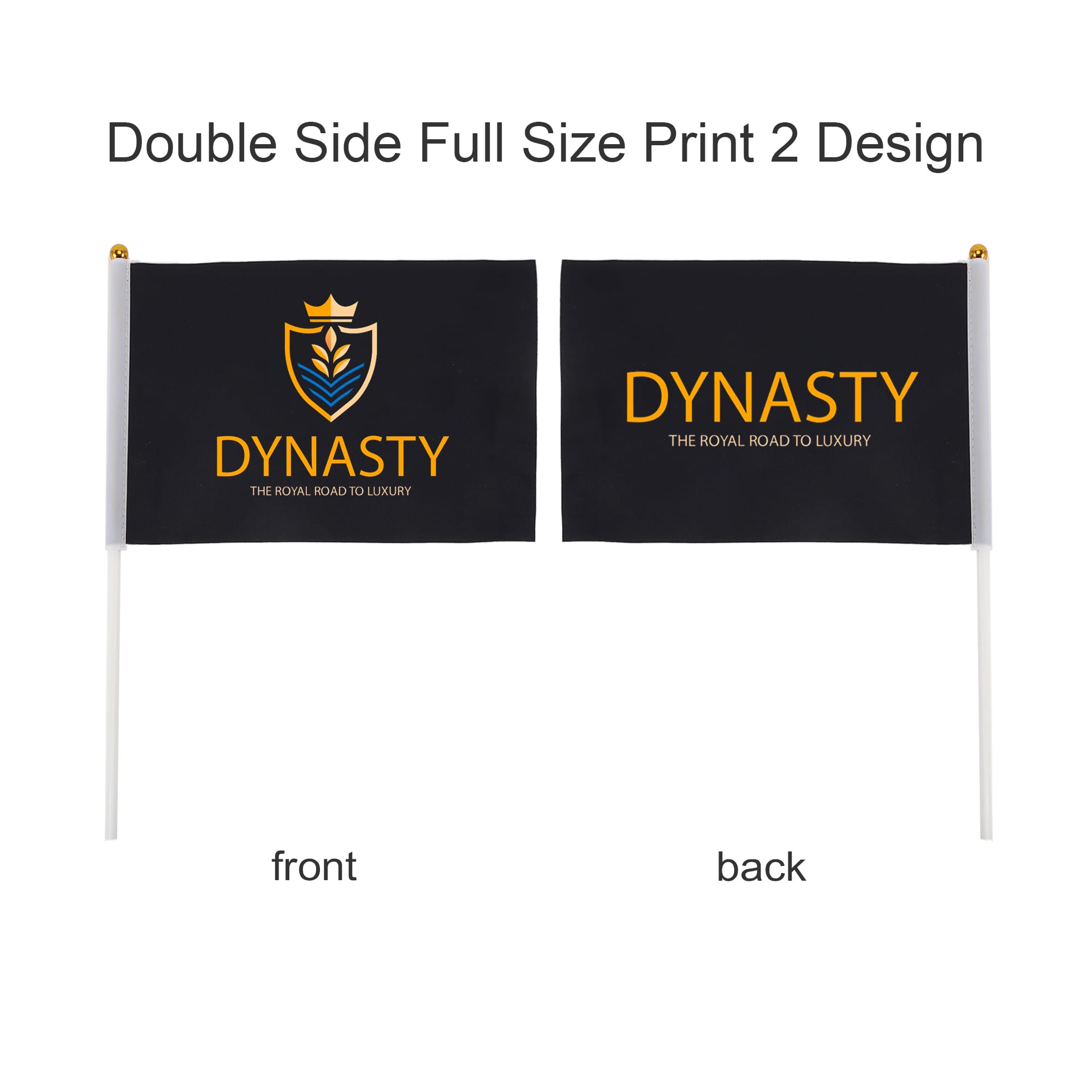 Rectangular Cheering Flag Stick