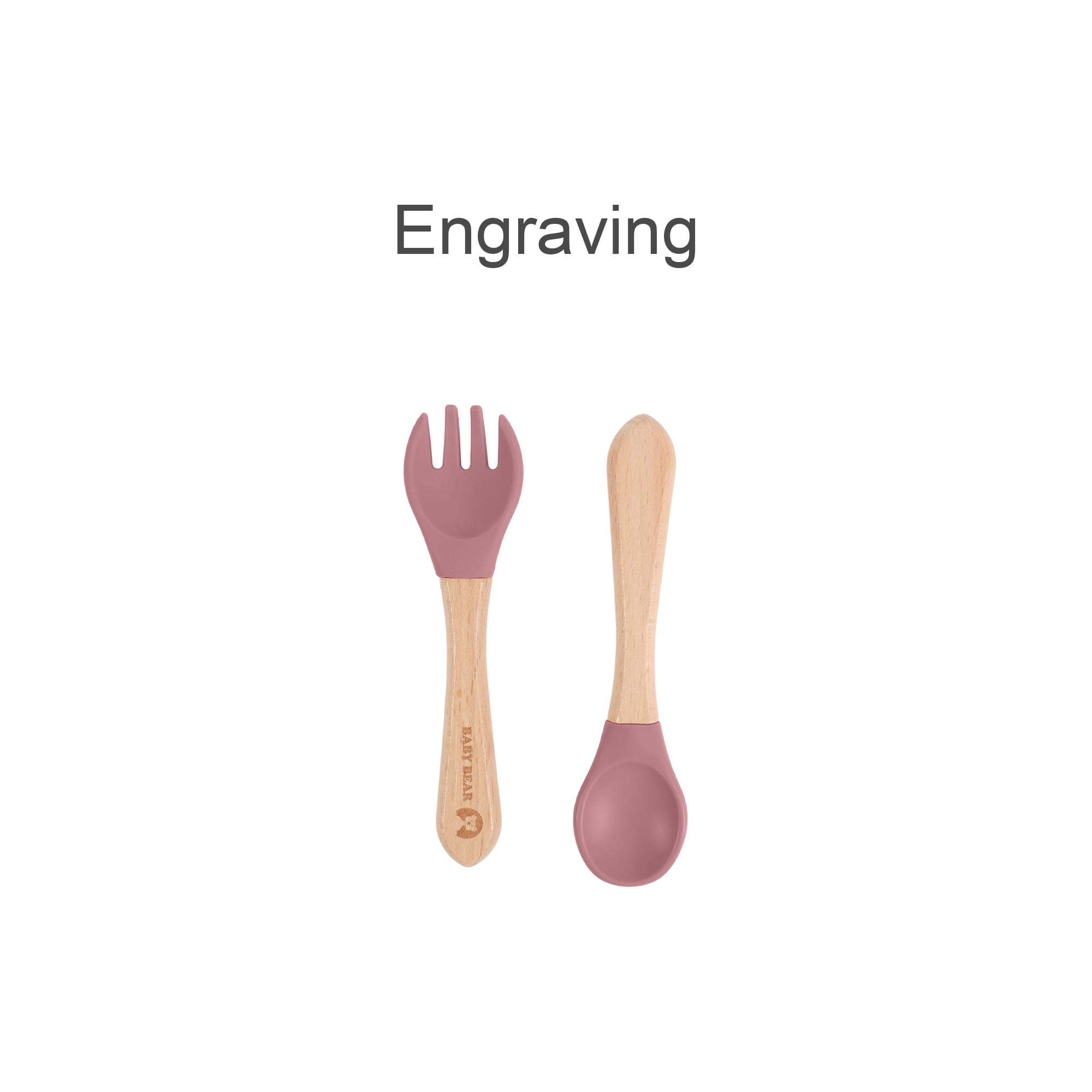 Ergonomic Silicone Kids Cutlery