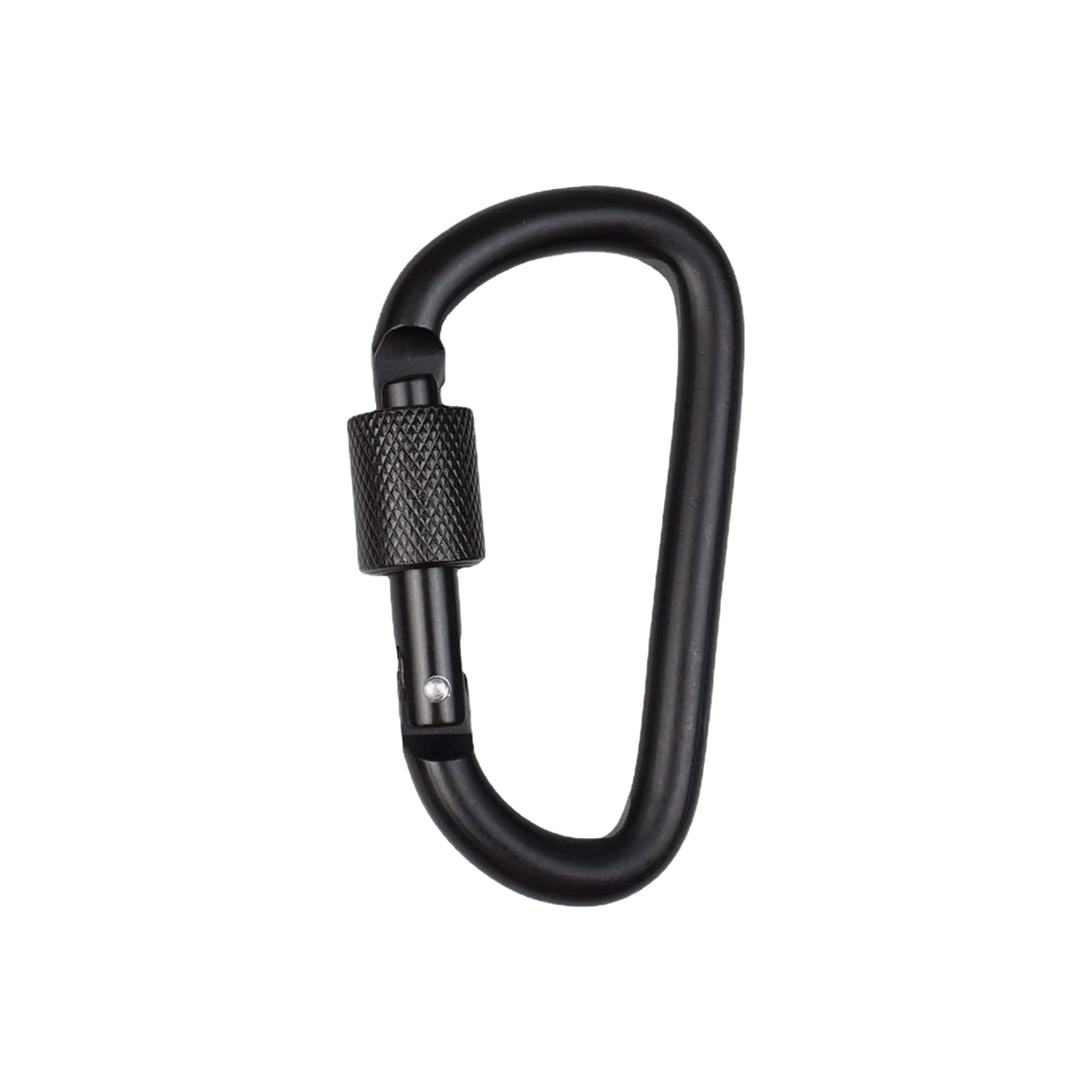 D-Shaped Screw Lock Keychain