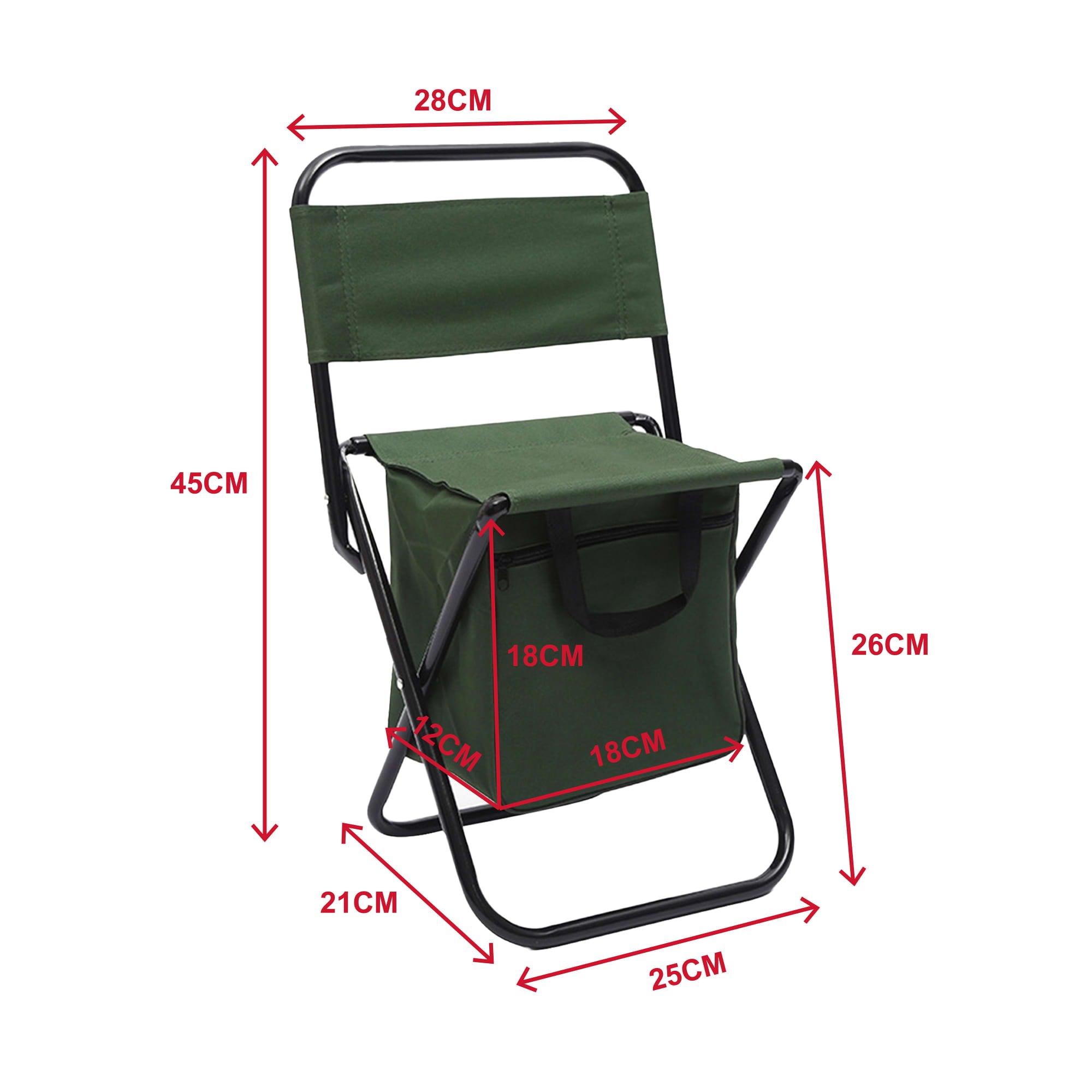 Children's Foldable Camping Chair with Bag